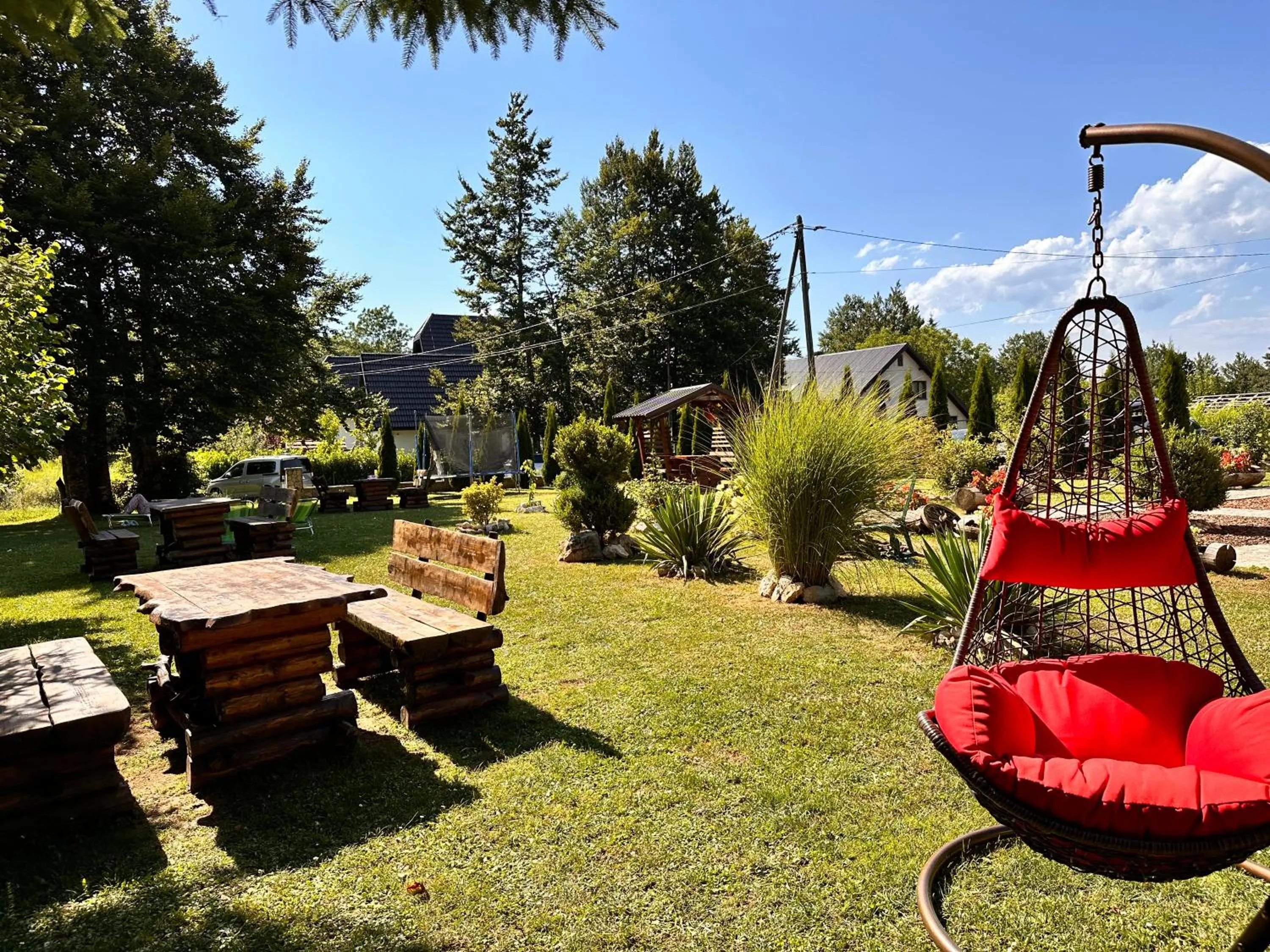 Patio in Guesthouse Green Valley