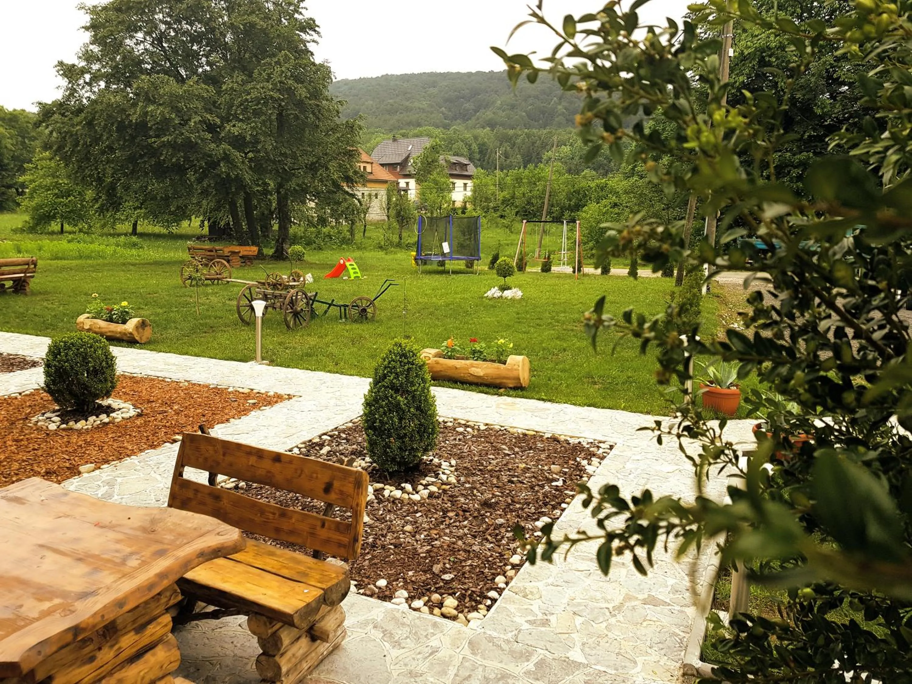 Garden in Guesthouse Green Valley