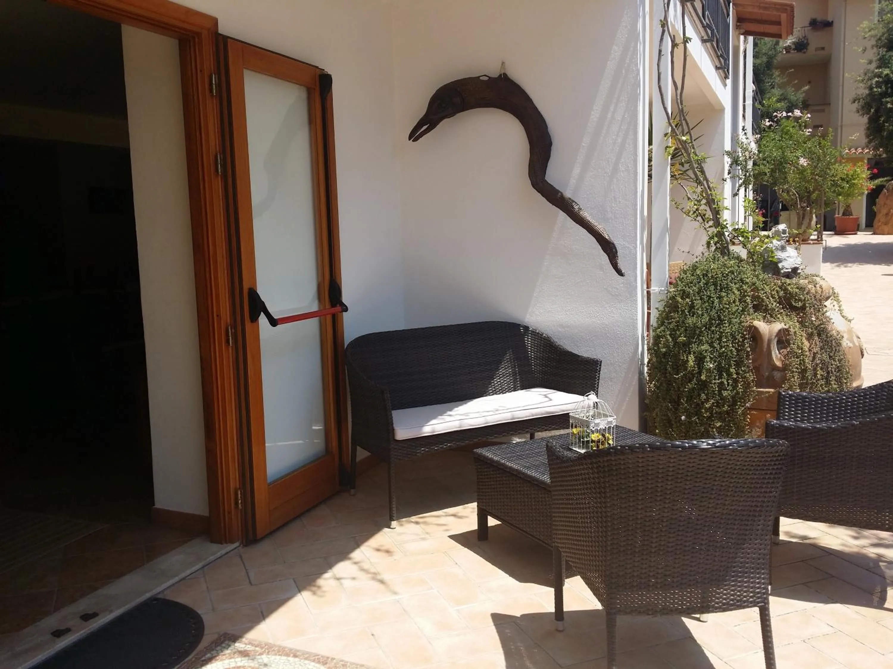 Lobby or reception in Hotel Plammas