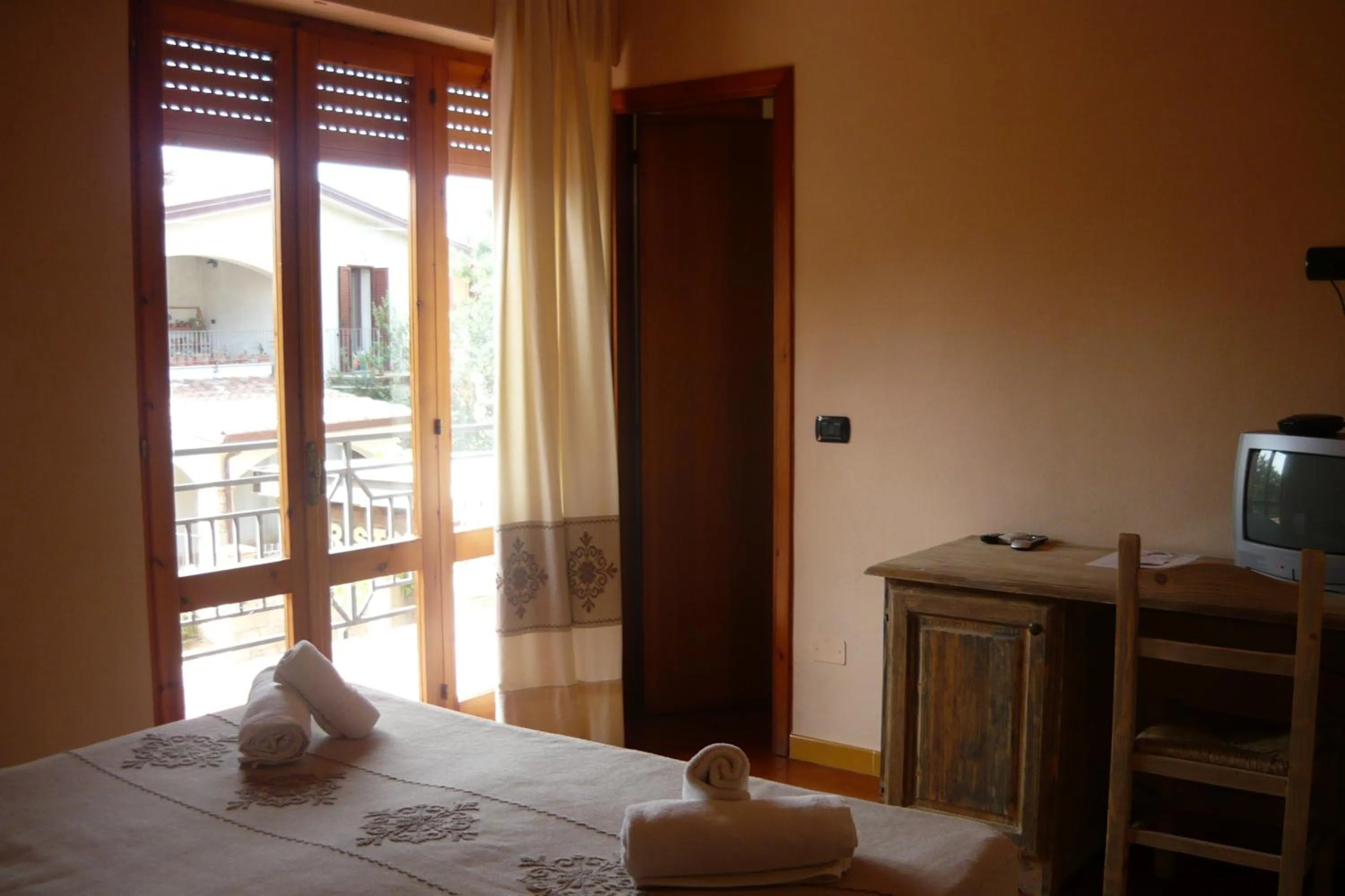 Bedroom, Bed in Hotel Plammas