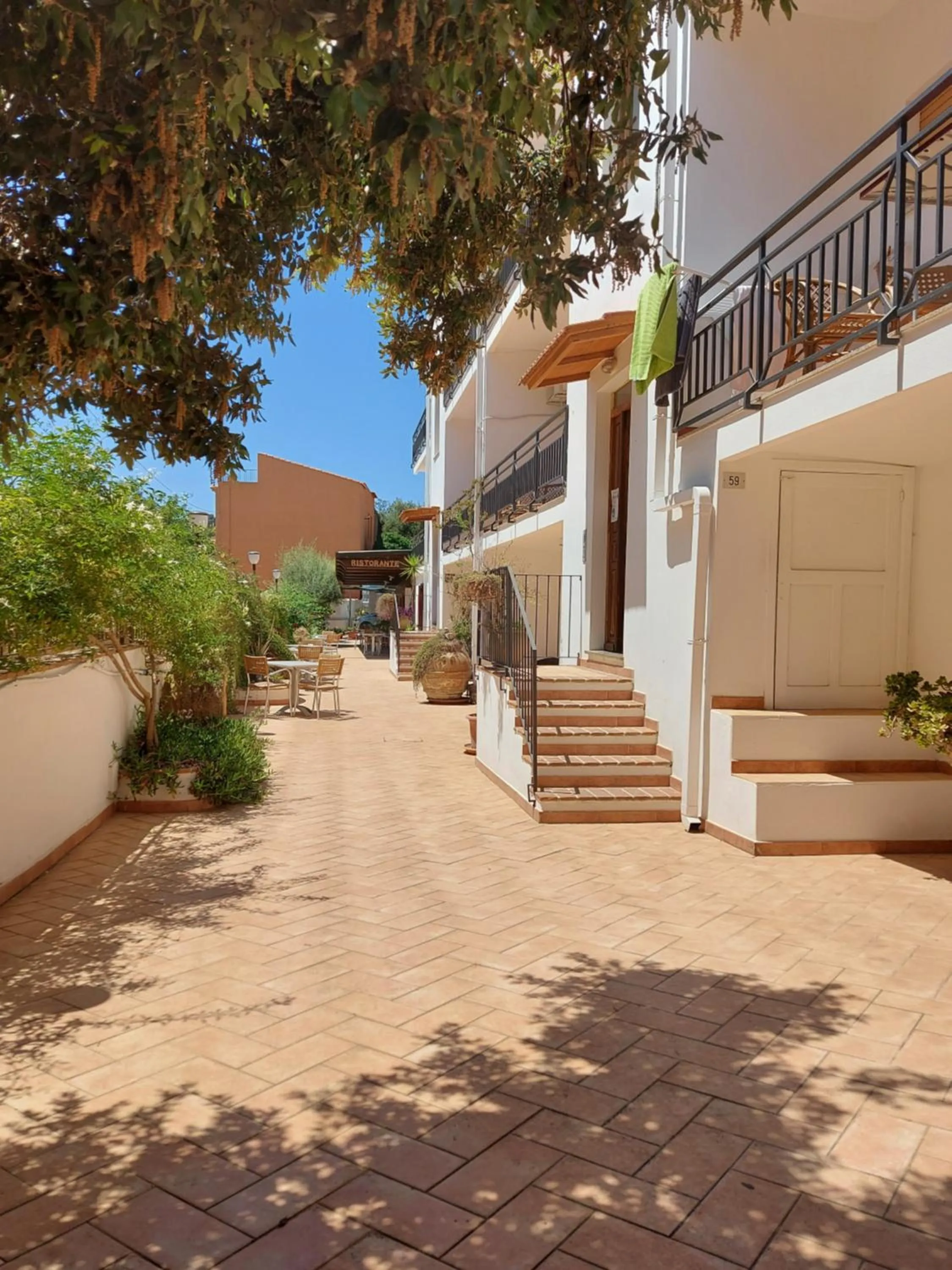 Property building in Hotel Plammas