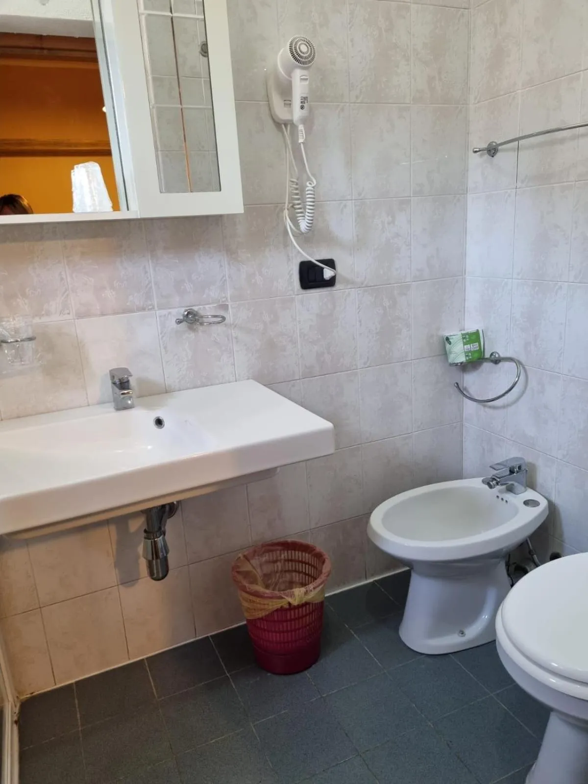 Bathroom in Hotel Plammas