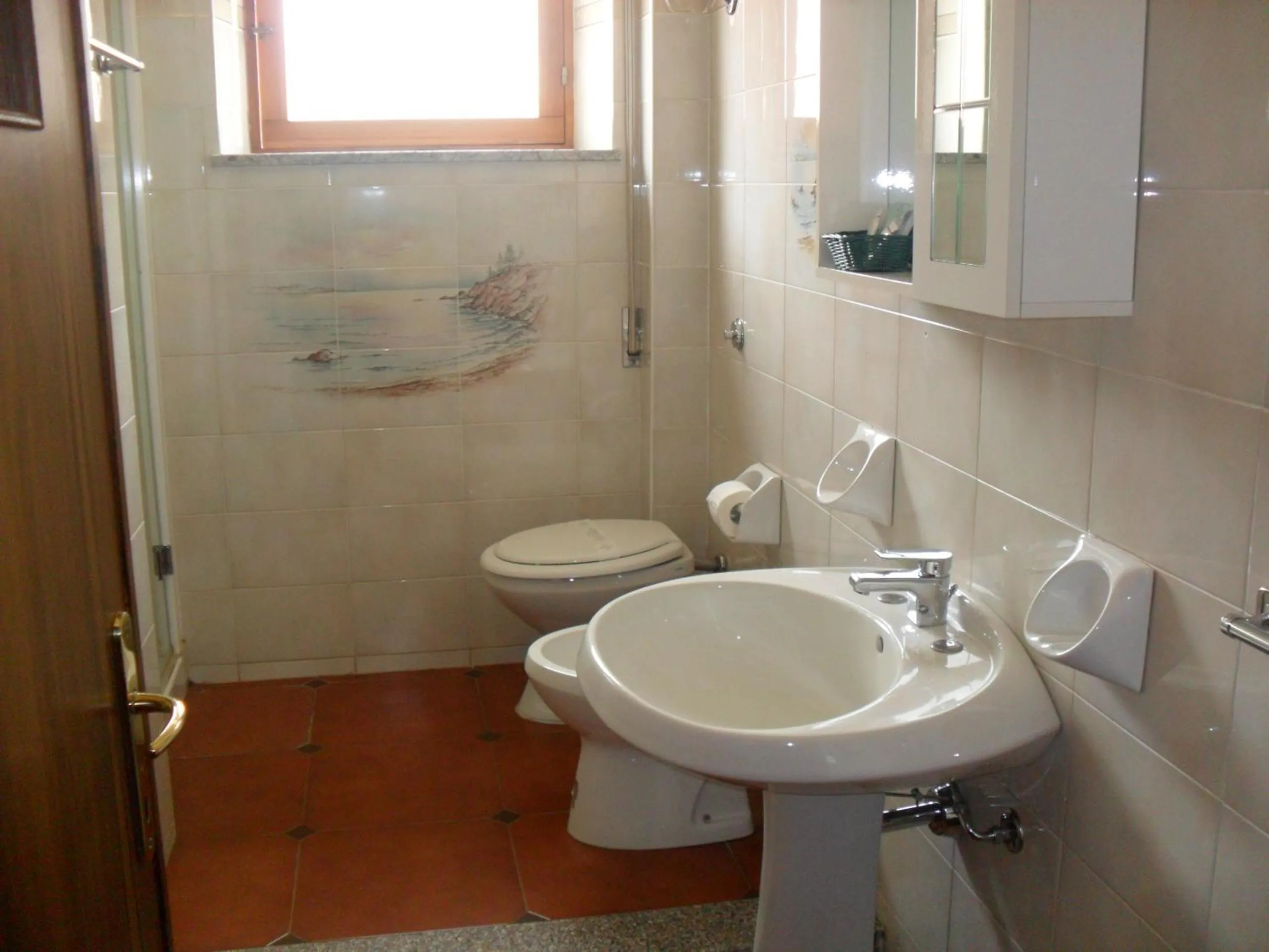 Bathroom in Hotel Plammas