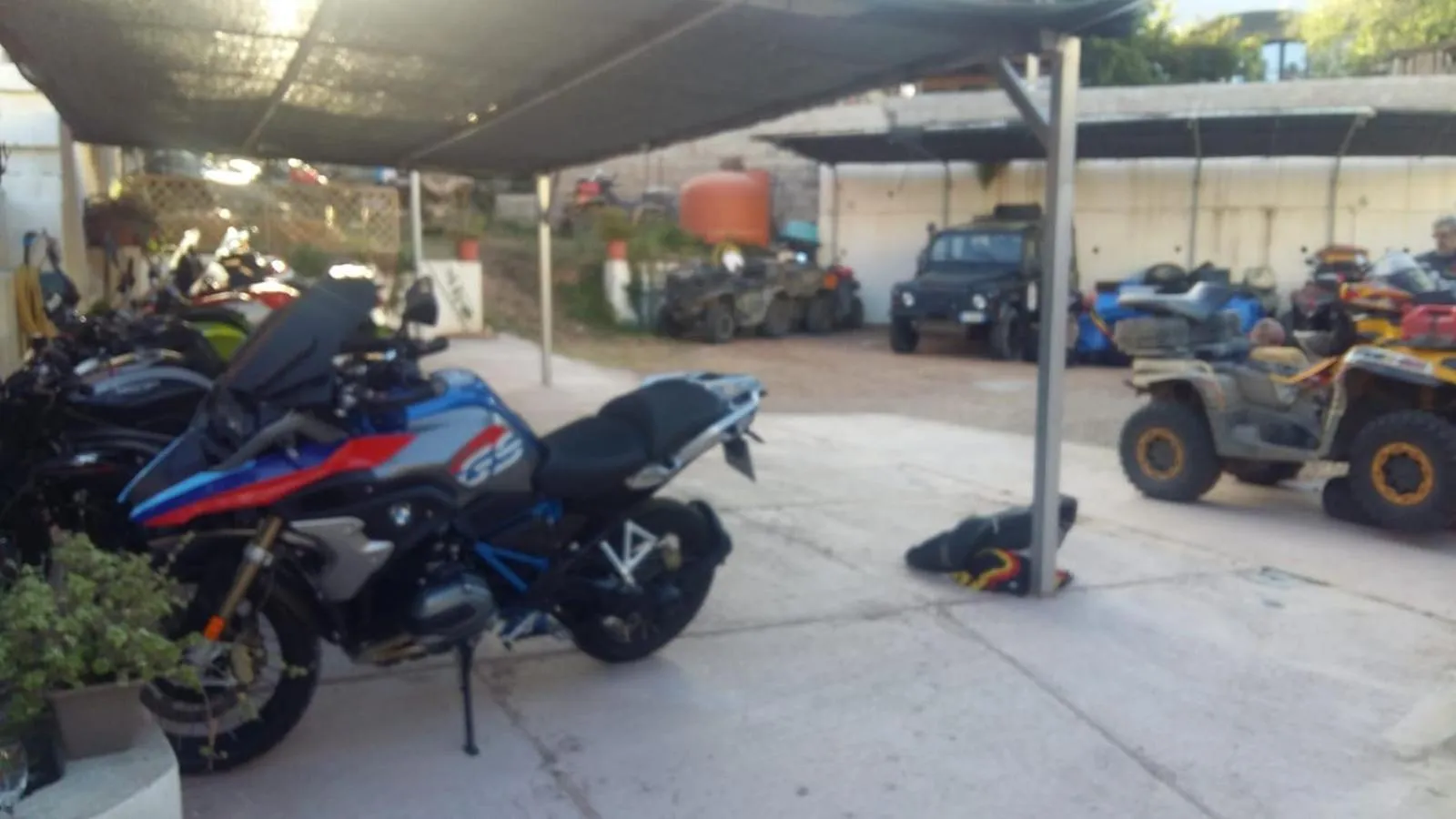 Parking in Hotel Plammas