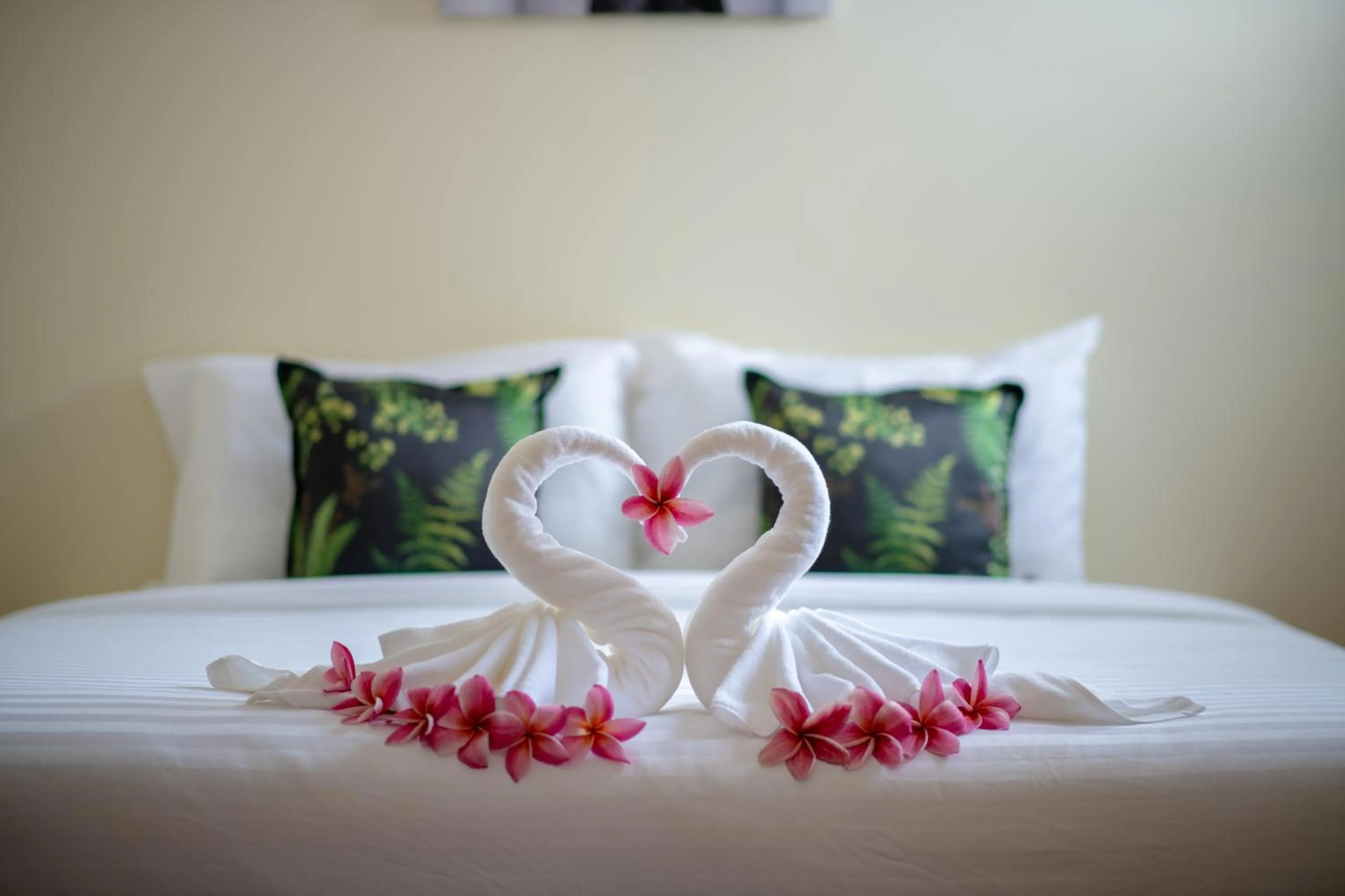 Bed in Thong Nai Pan Beach Residence