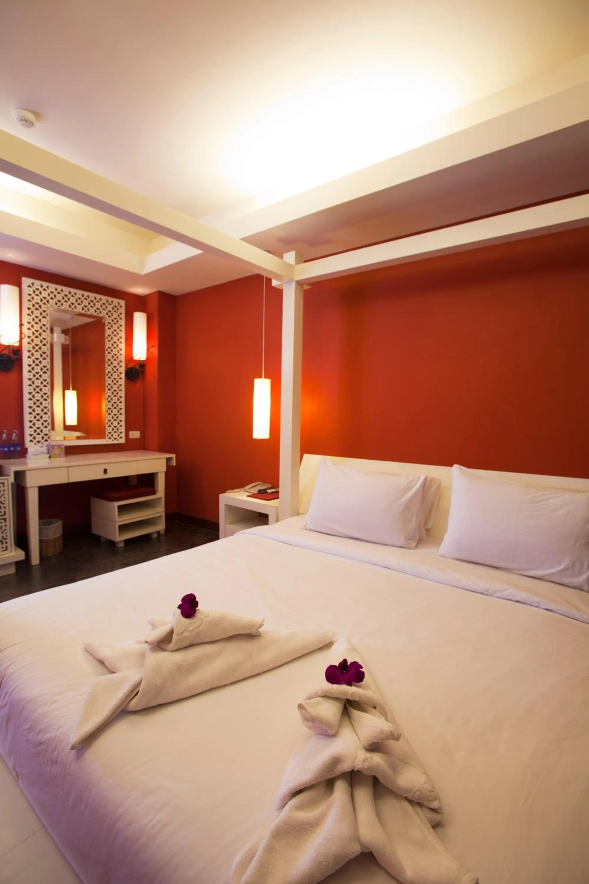 Bed in Keeree Ele Resort