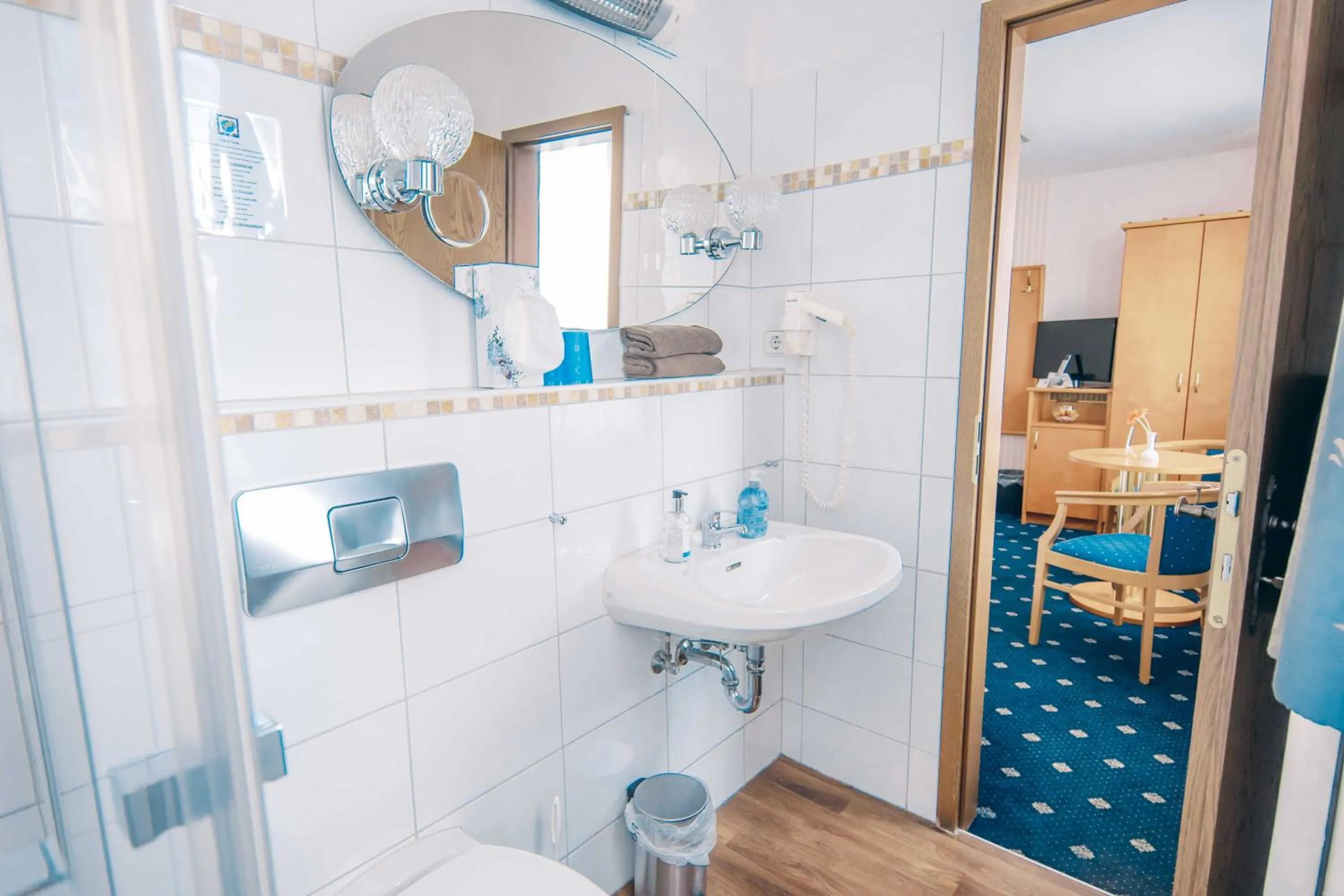 Bathroom in Hotel Restaurant Benger