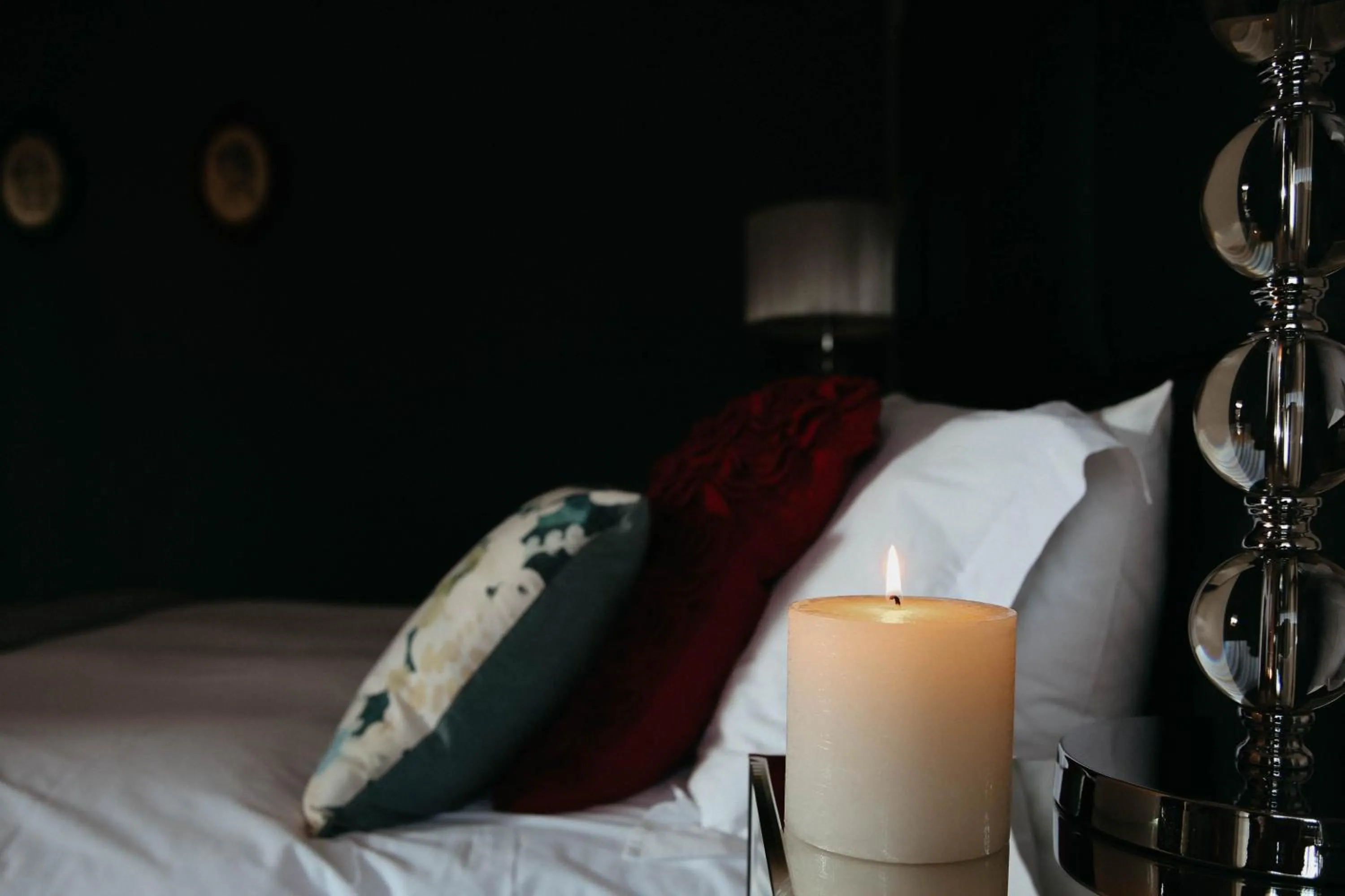Decorative detail, Bed in The Hedge Guesthouse