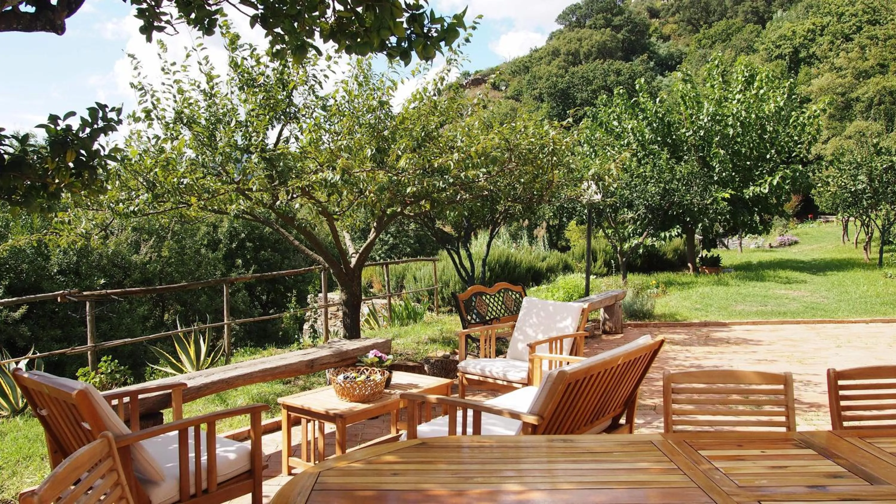 Garden in B&B Casa Gemma