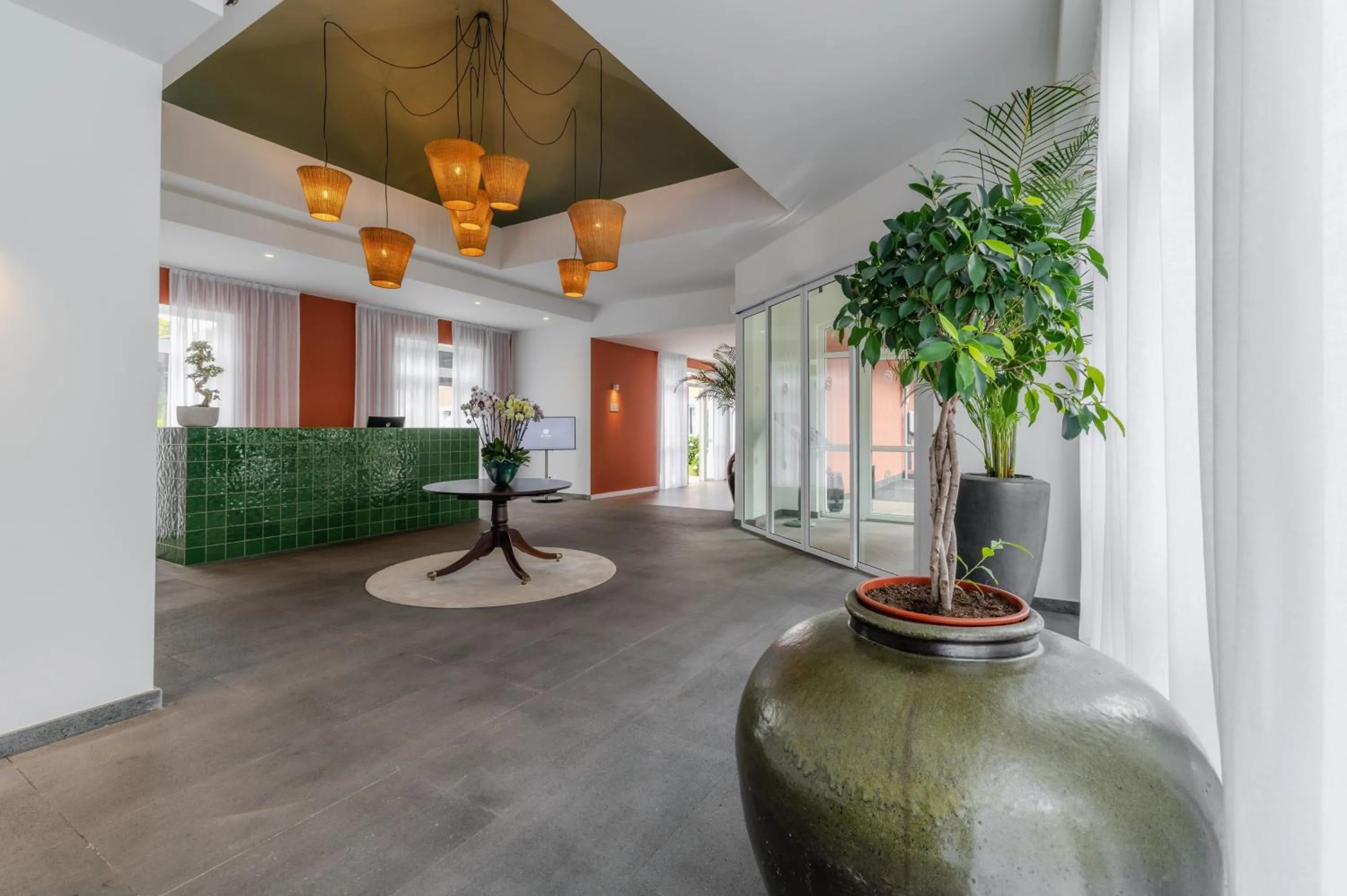 Lobby or reception in Enotel Santo da Serra