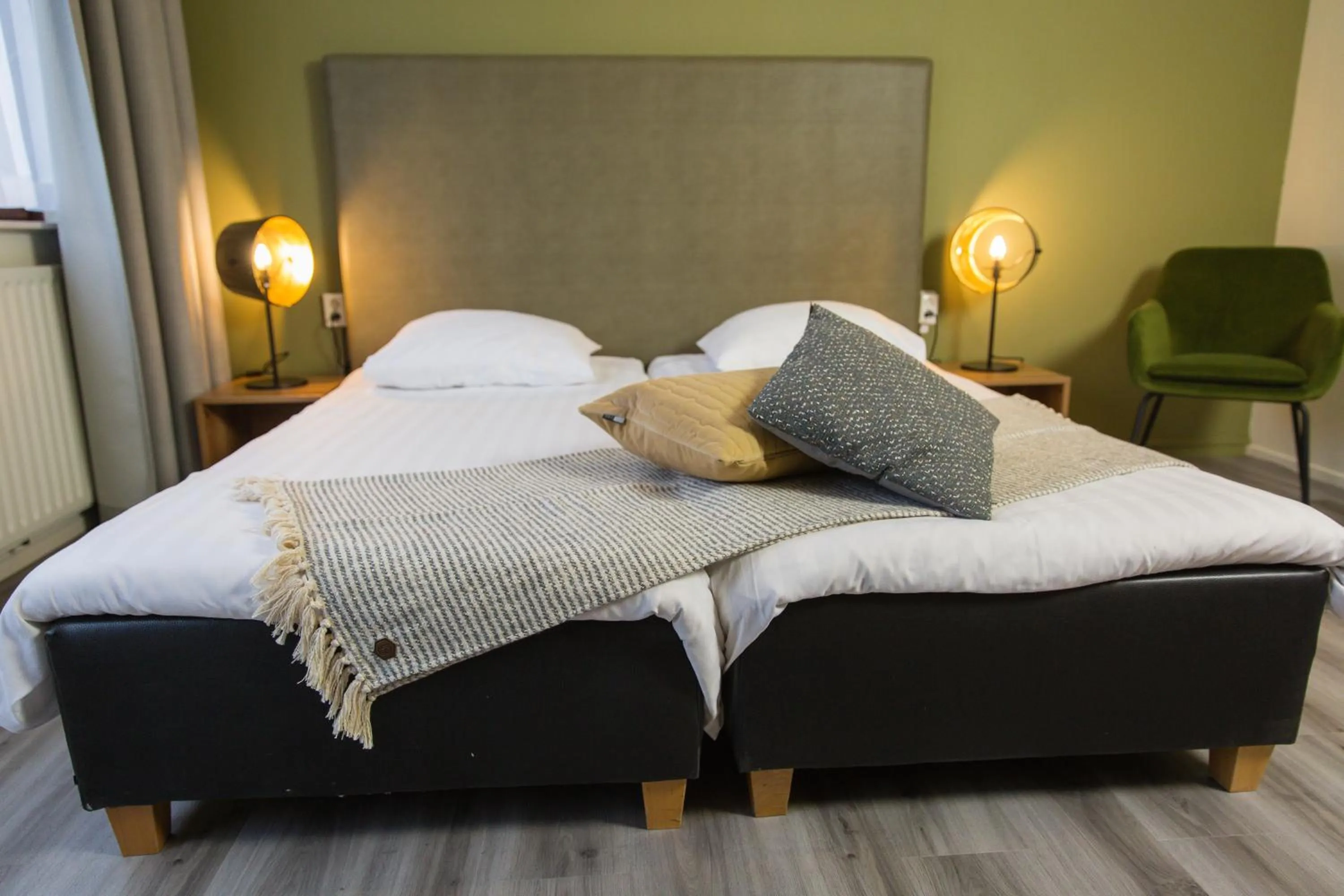 Bed in Bed & Breakfast Van Marion