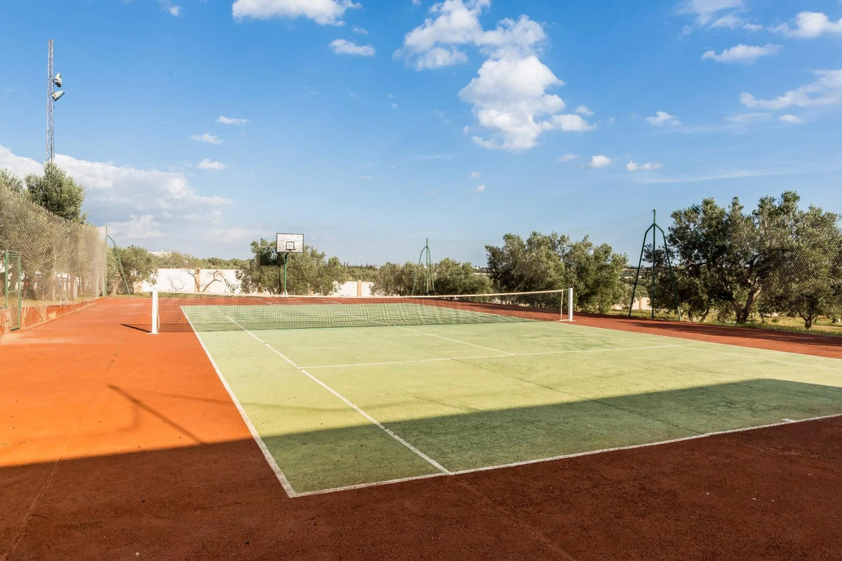 Tennis court in MUSES Hammamet