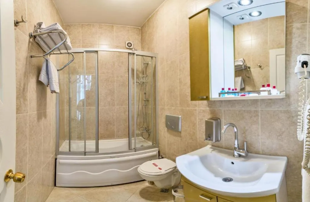 Shower in Hotel Santa Hill