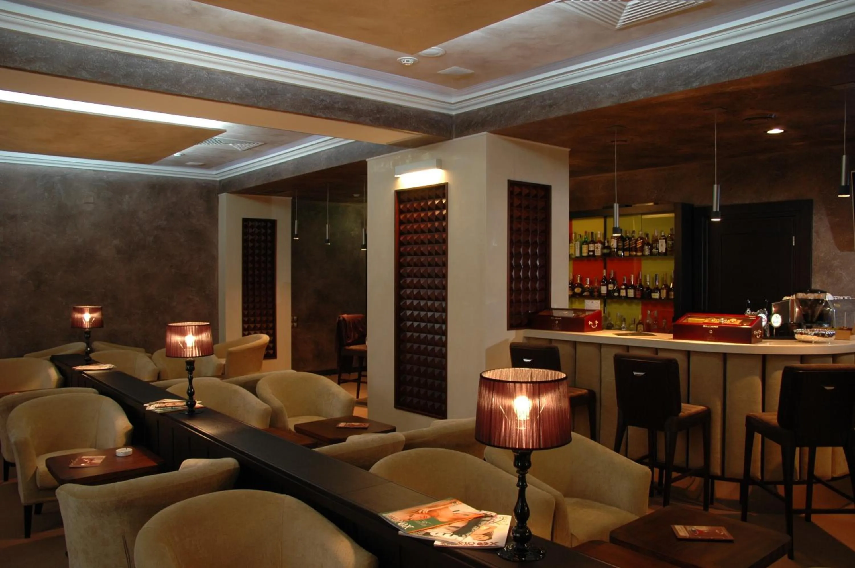 Lounge or bar in Aurora Premier Hotel