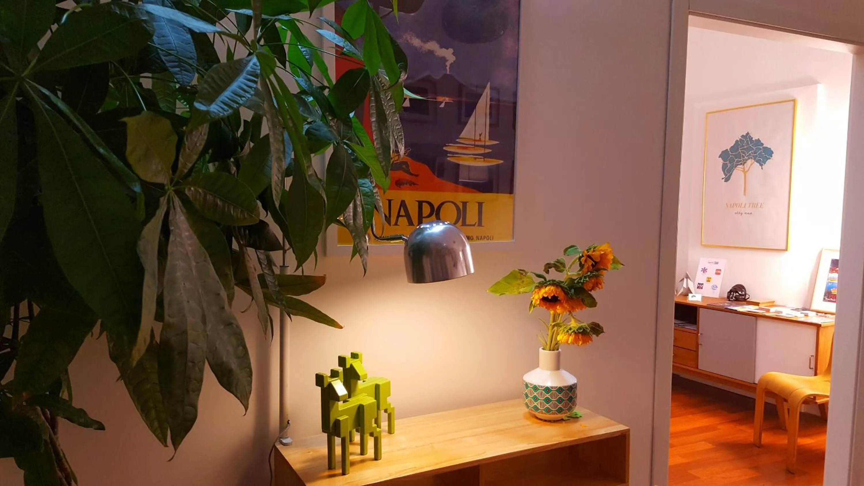 Lobby or reception in Napoli Tree - Lungomare