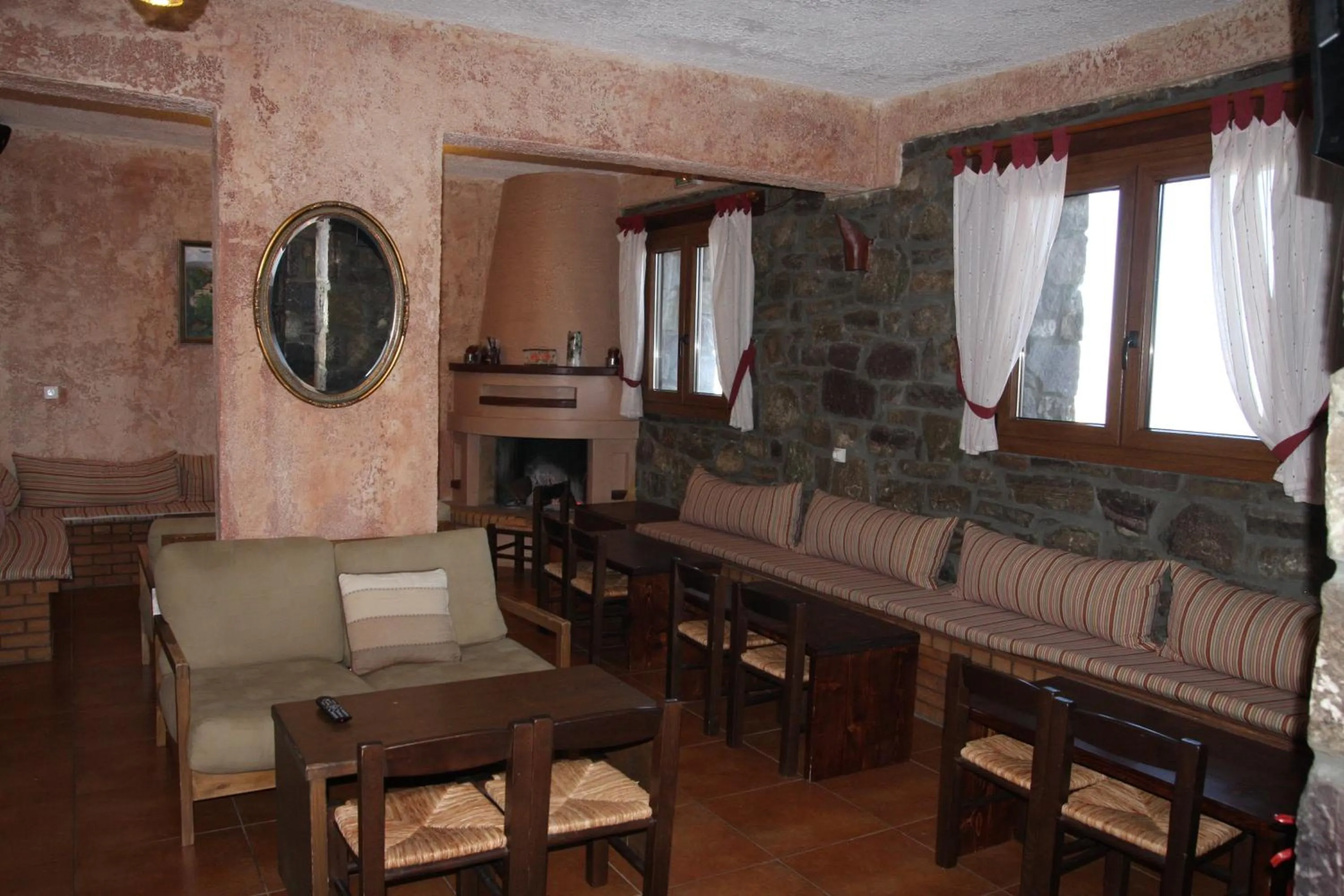 Seating area in Faris Hotel