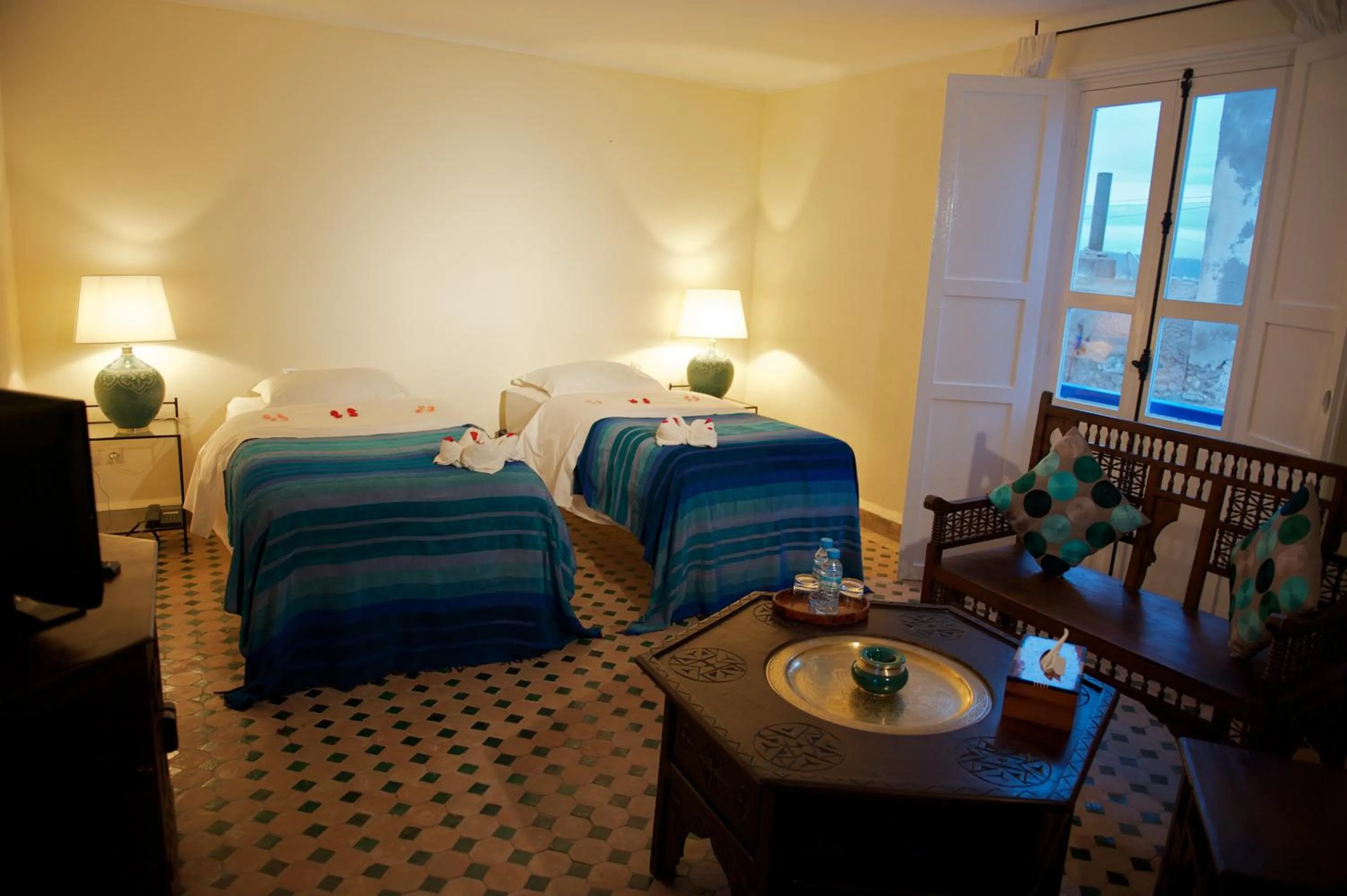 bunk bed, Bed in Riad Dar L'Oussia & SPA