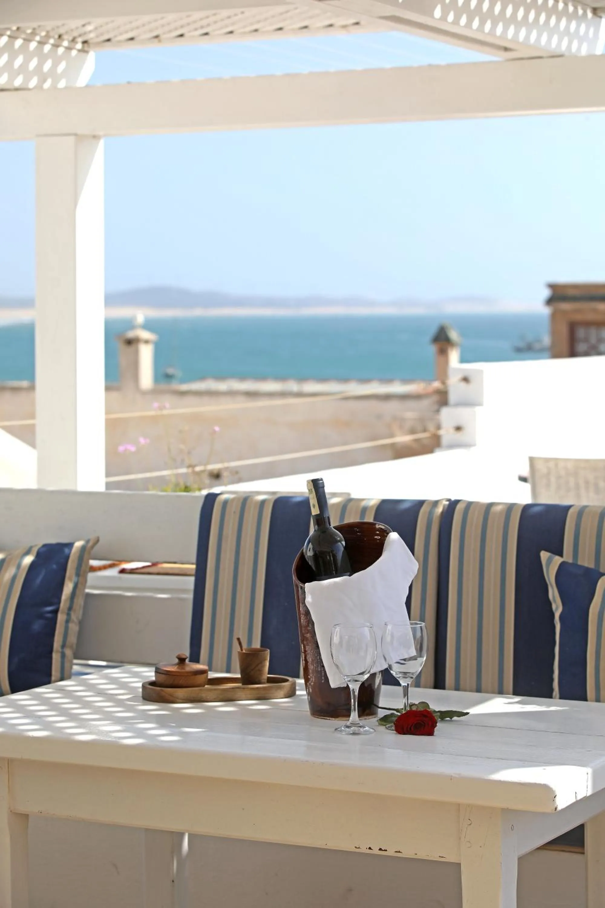 Patio in Riad Dar L'Oussia & SPA