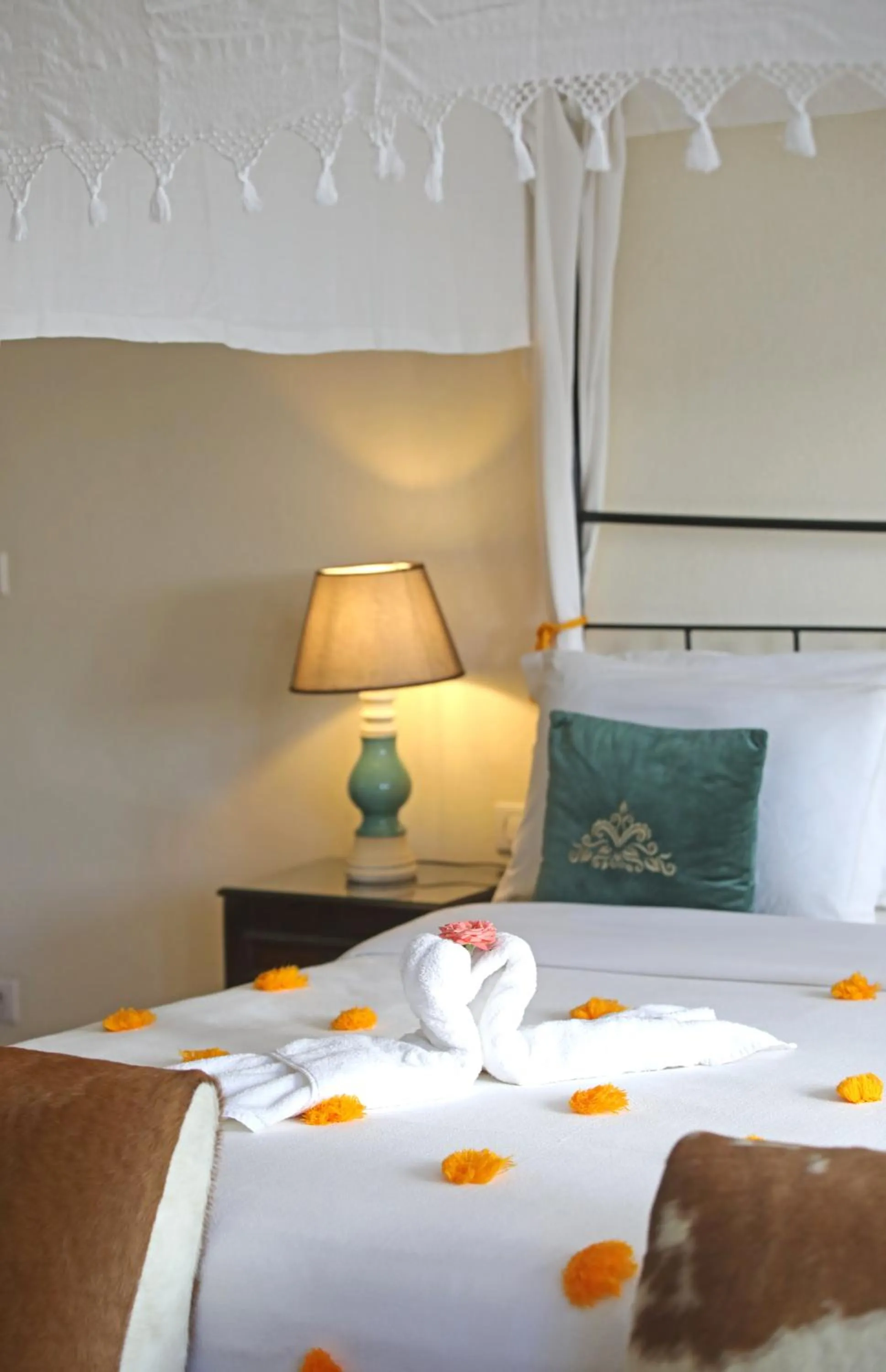 Bed in Riad Dar L'Oussia & SPA