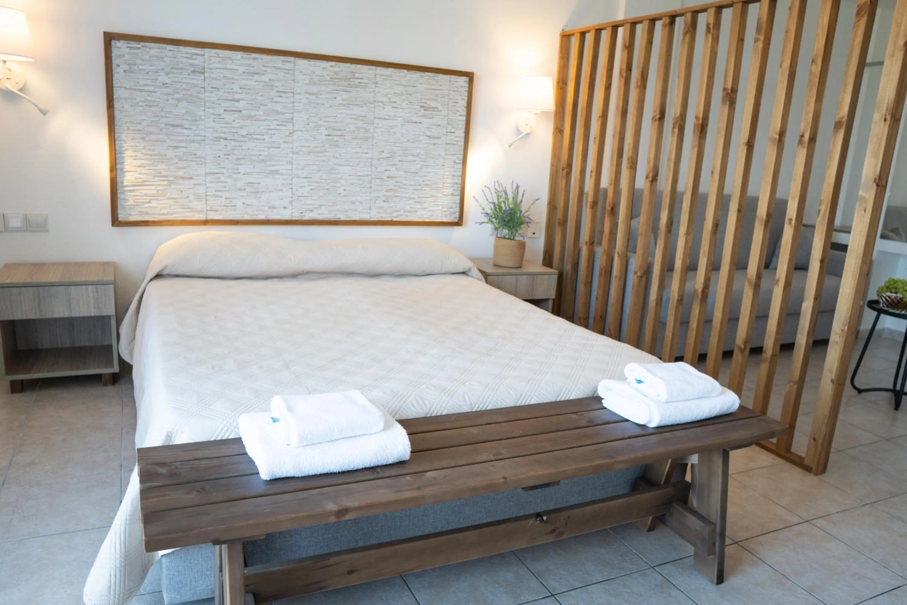 Bed in Akamanthea Holiday Village
