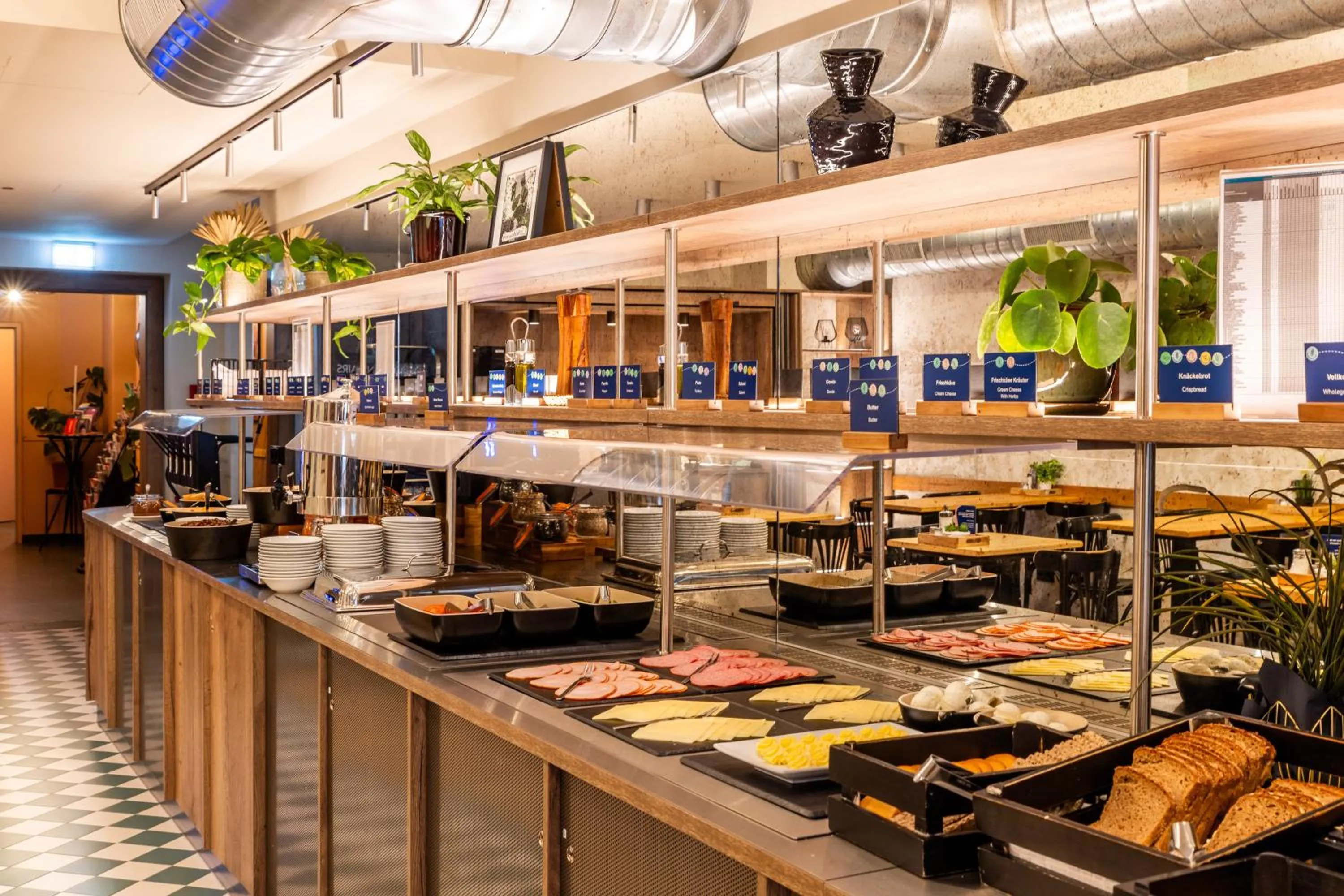 Buffet breakfast in MEININGER Hotel Berlin Mitte