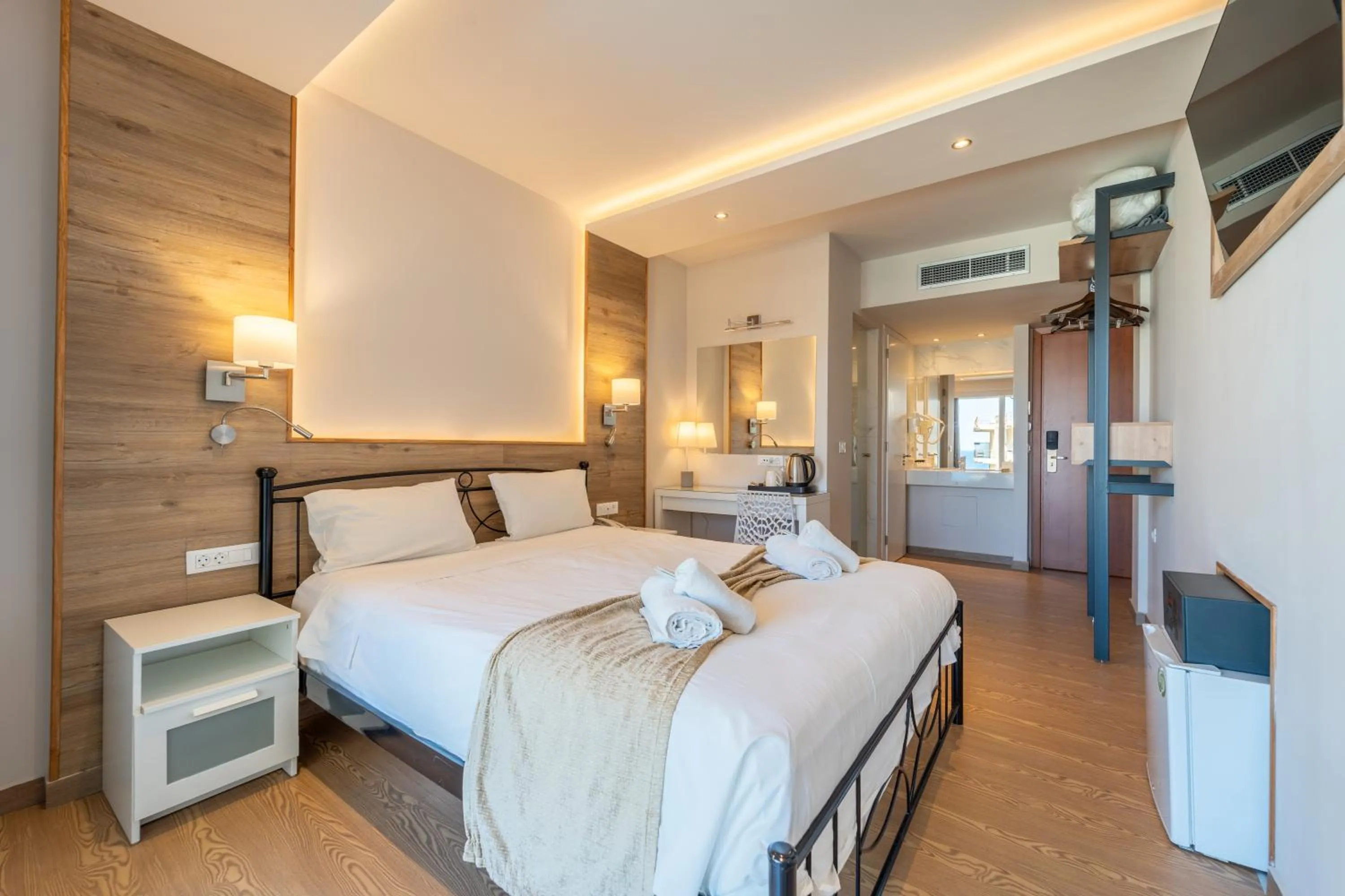 TV and multimedia, Bed in Arte Hotel