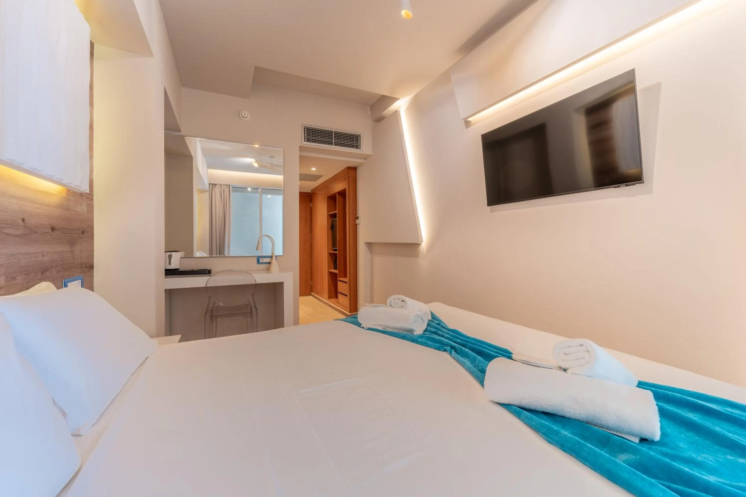 TV and multimedia, Bed in Arte Hotel