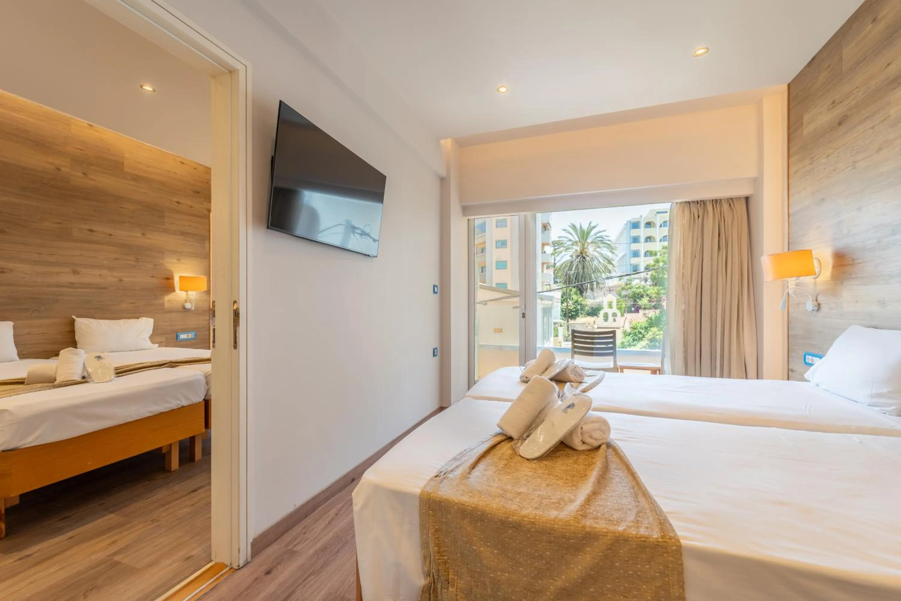 TV and multimedia, Bed in Arte Hotel