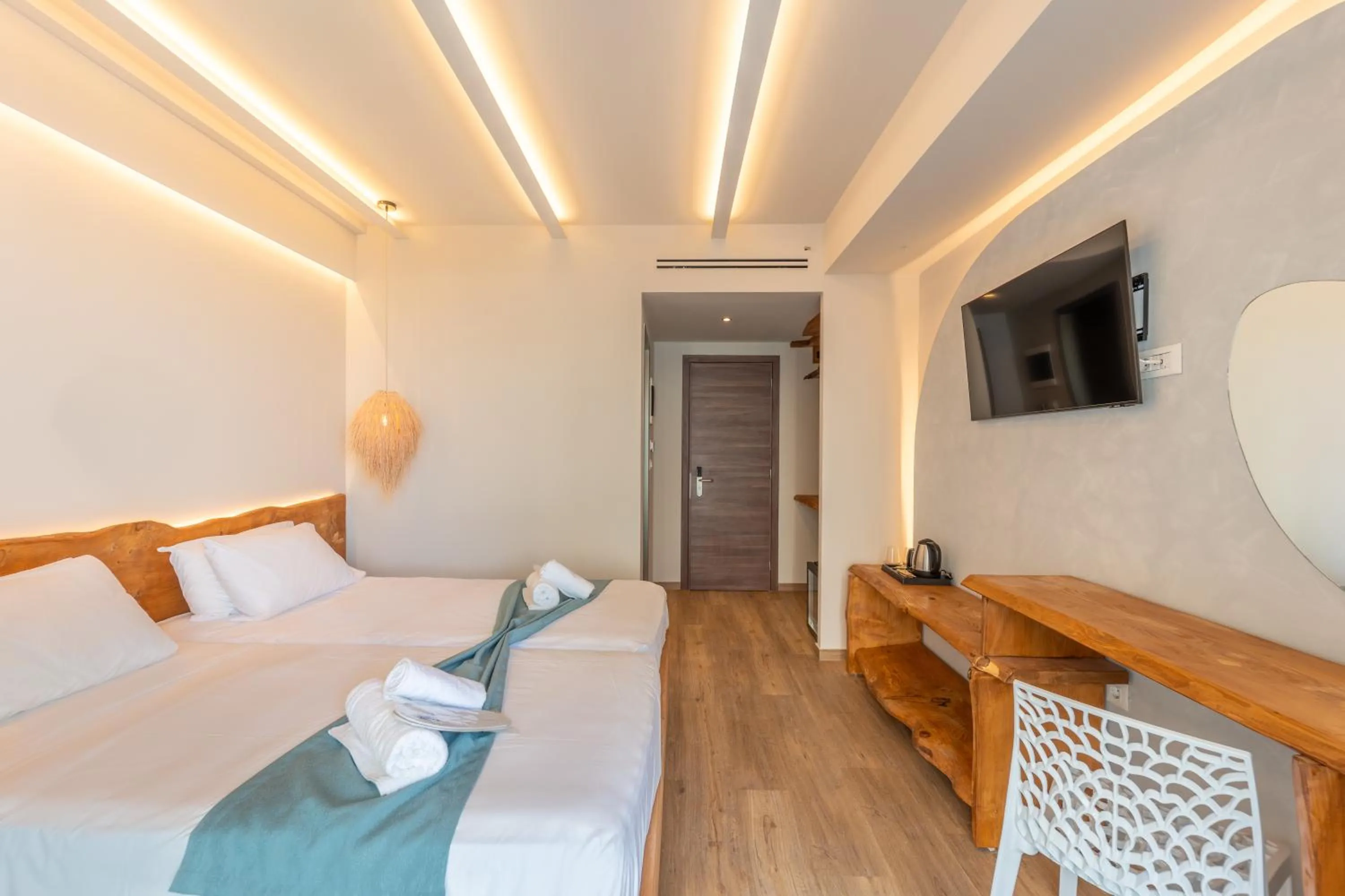 TV and multimedia, Bed in Arte Hotel