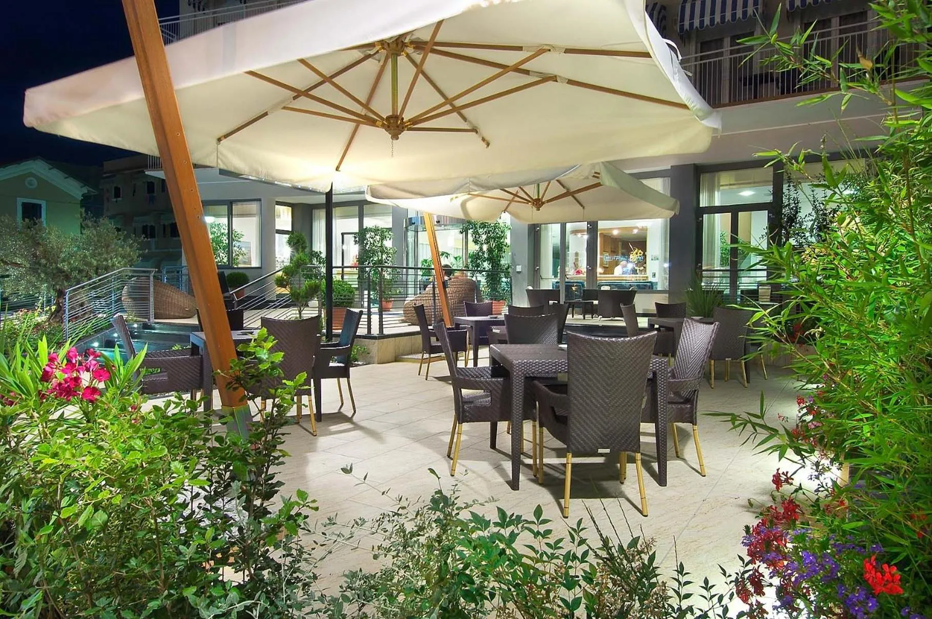 Garden in Hotel Nord Est