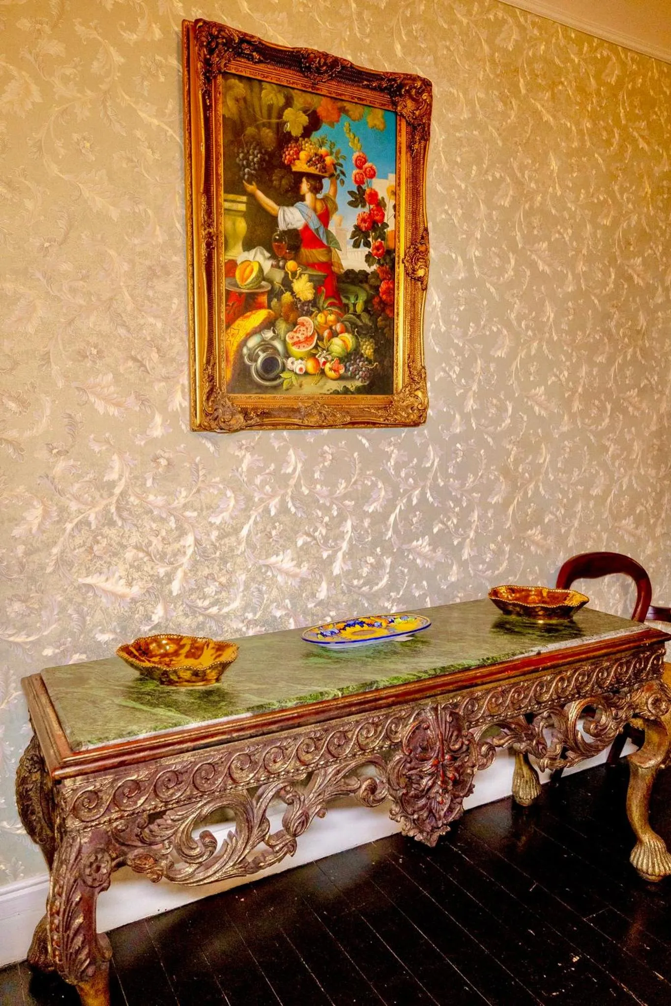 Decorative detail in Clone House Event Villa