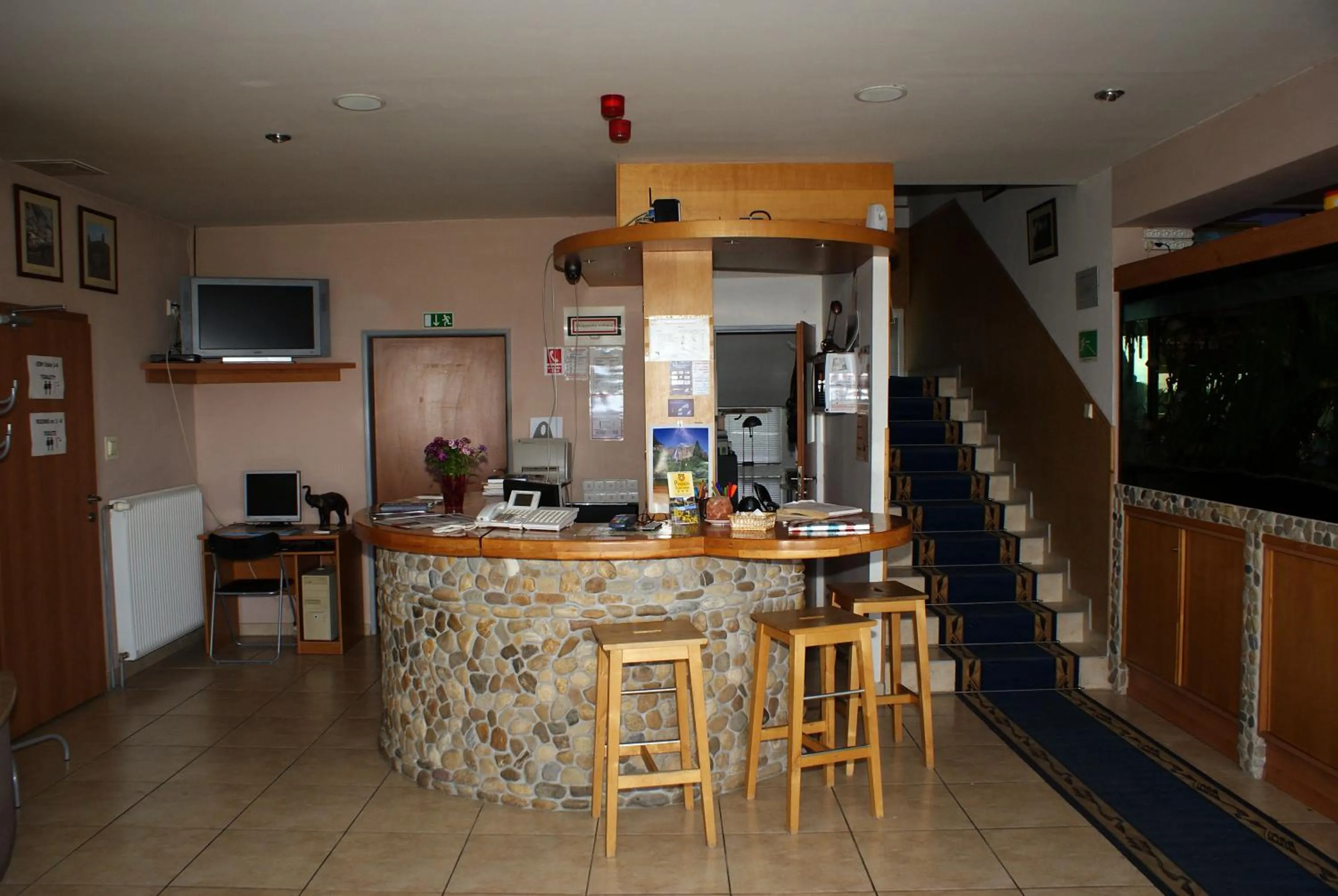 Lobby or reception in Pension Zlata Noha