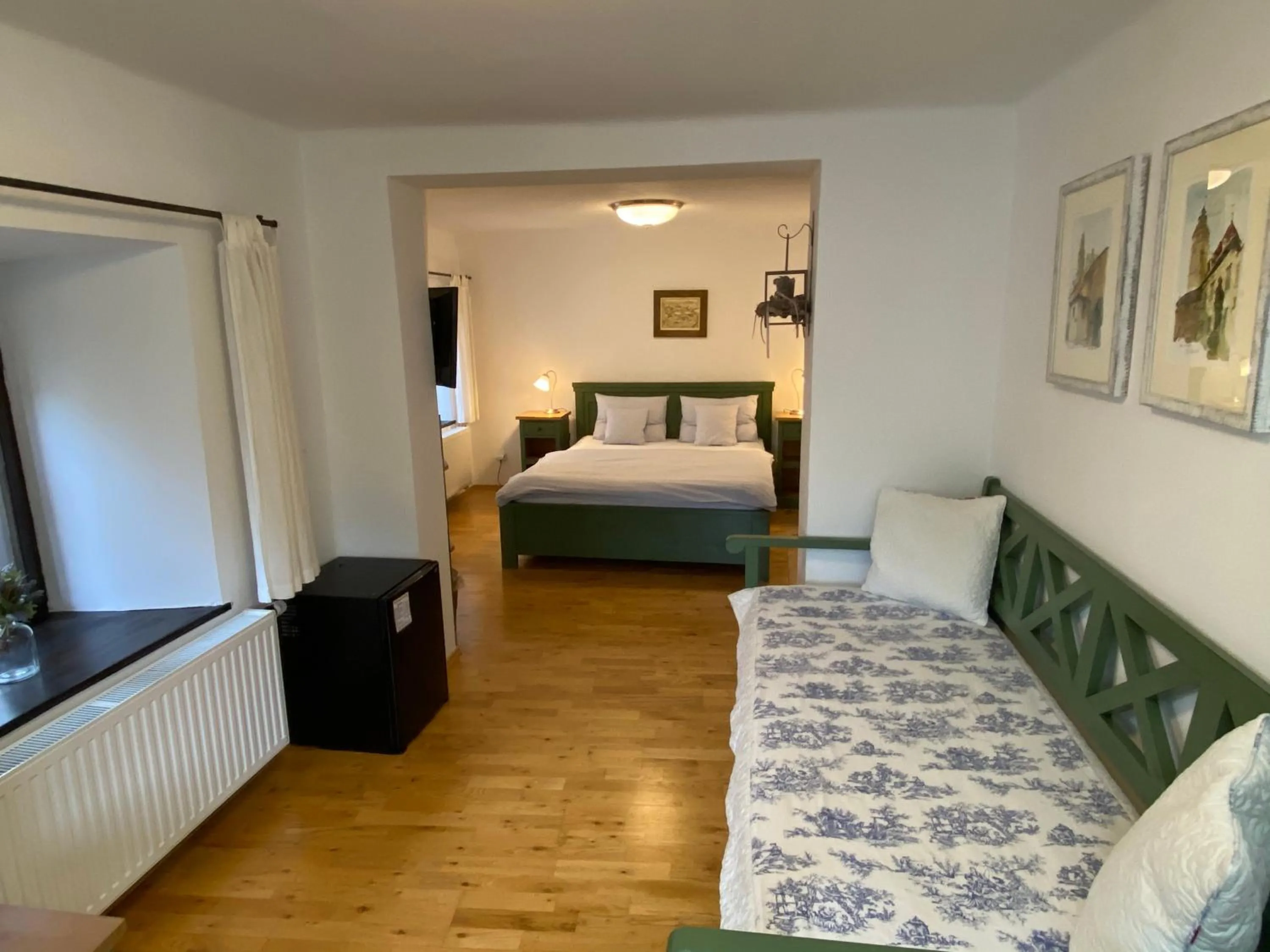Deluxe Double Room 3 with Balcony in Pension Wok