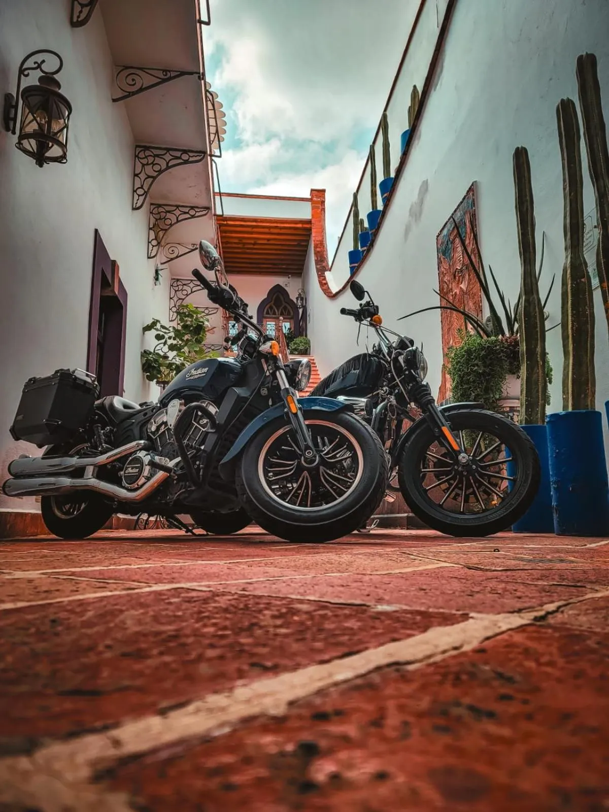 Garden view in El Serafin Hotel Boutique