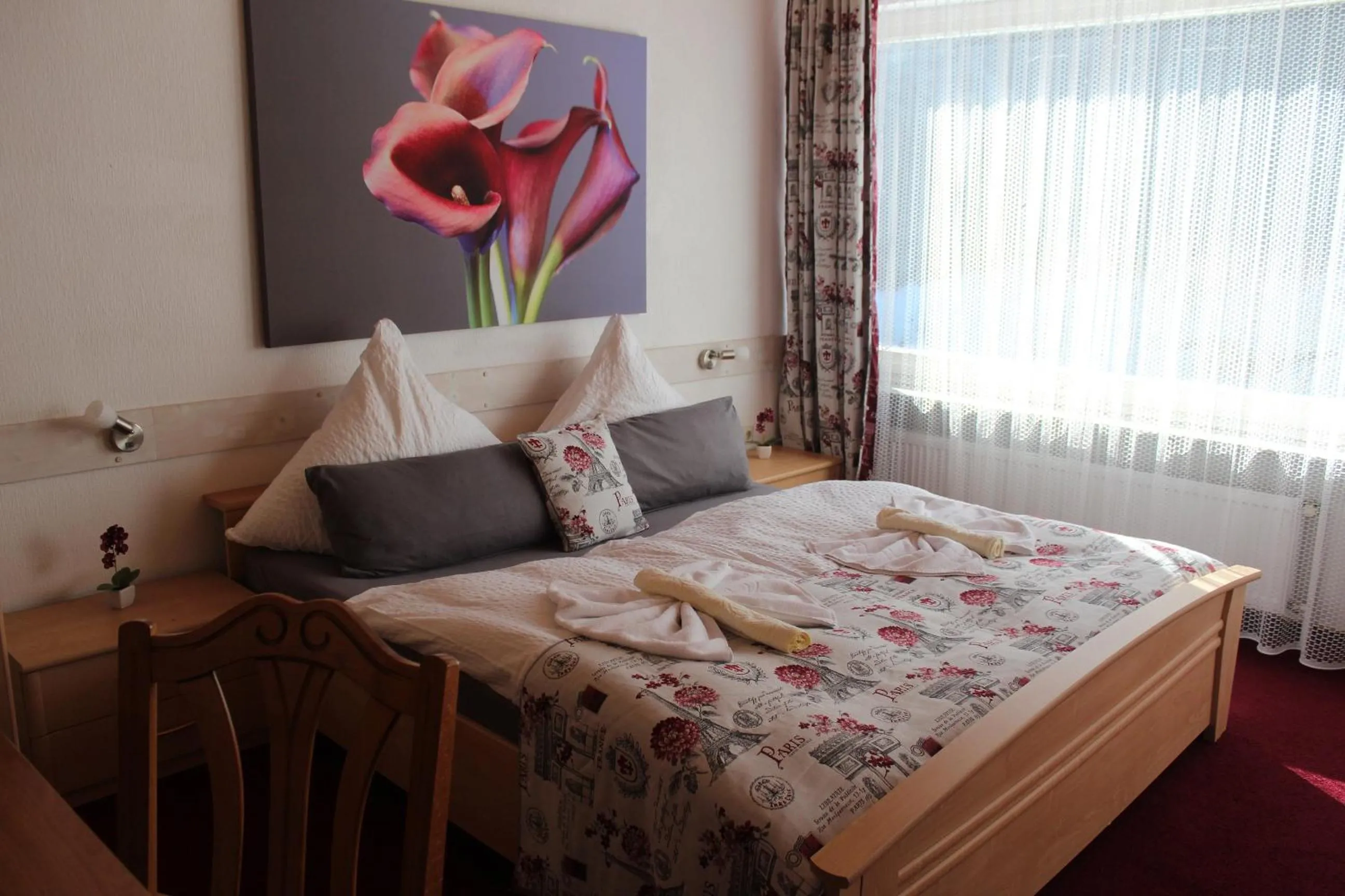 Bed in Waldpension Pfeiferhaus