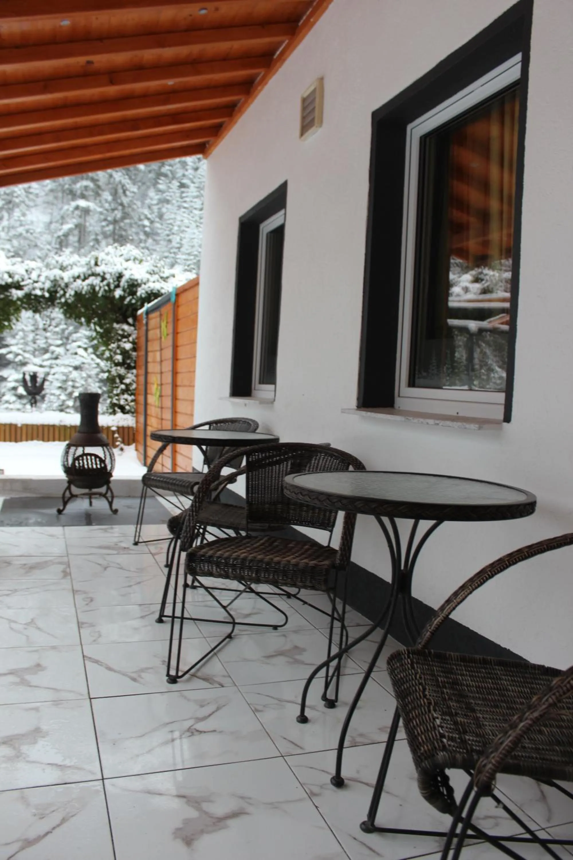 Balcony/Terrace in Waldpension Pfeiferhaus