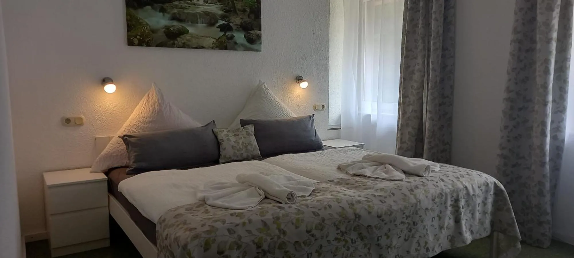 Bedroom, Bed in Waldpension Pfeiferhaus