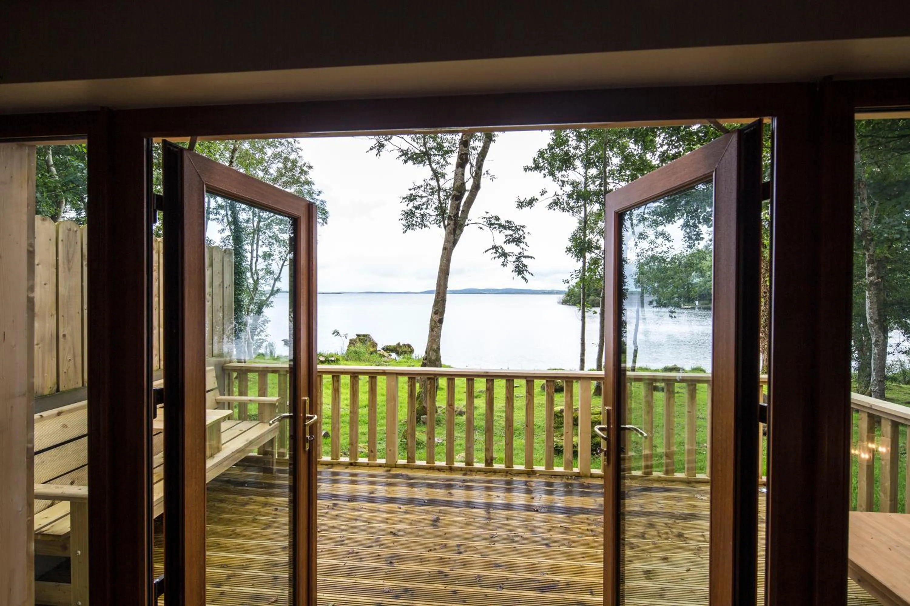 Balcony/Terrace in Lusty Beg Island