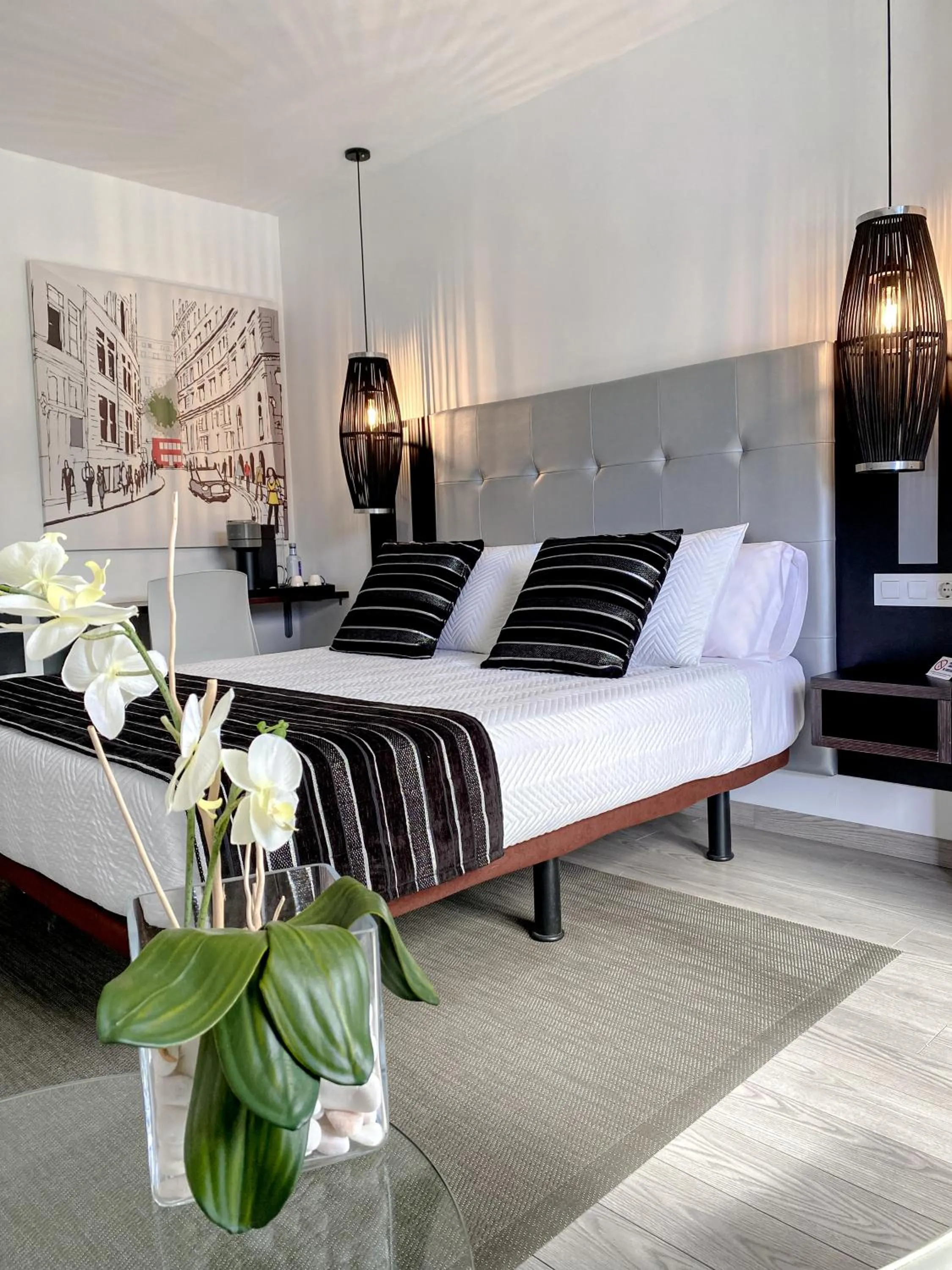 Bedroom, Bed in Hotel Noia