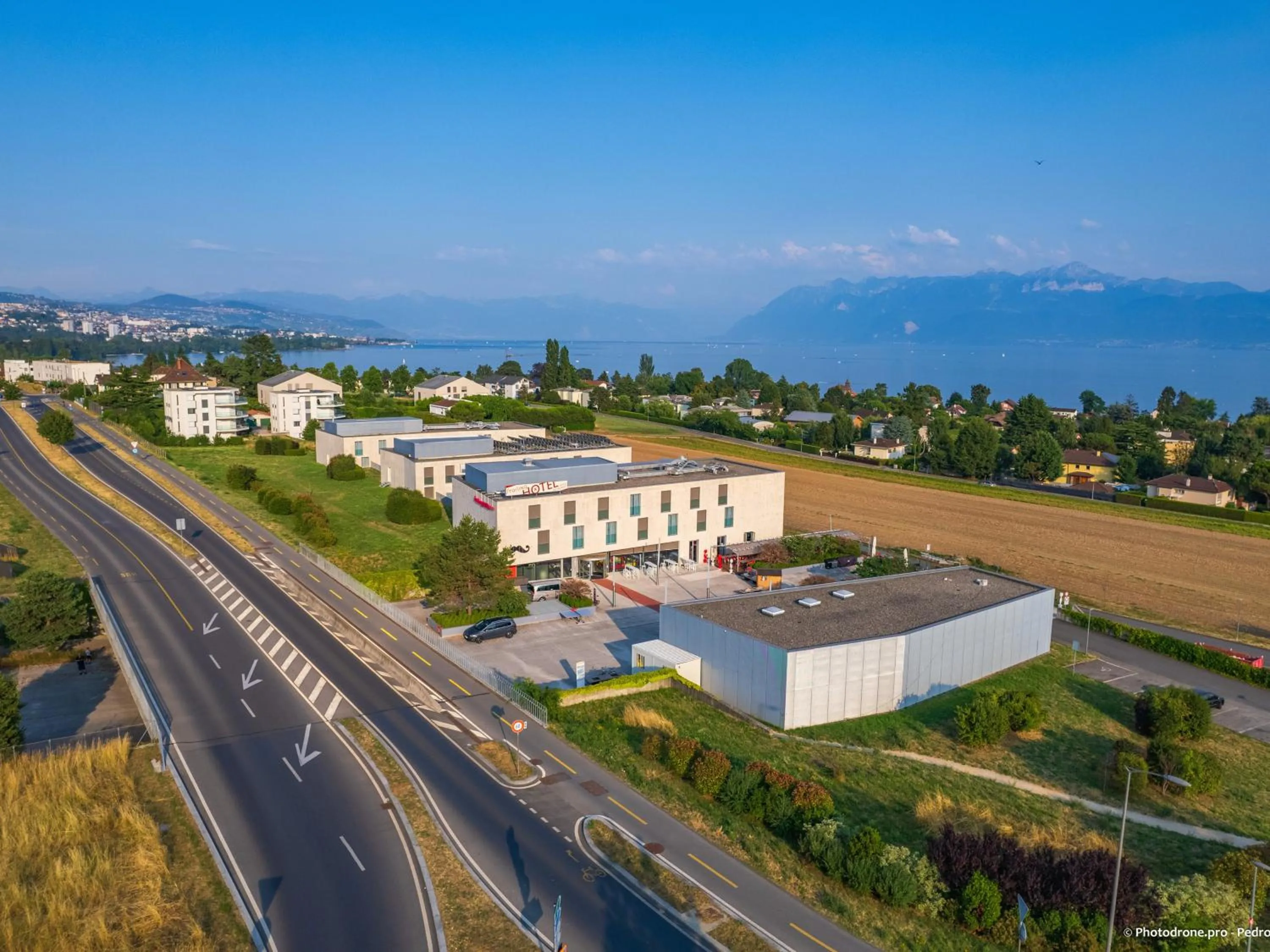 Property building in Starling Hotel Lausanne