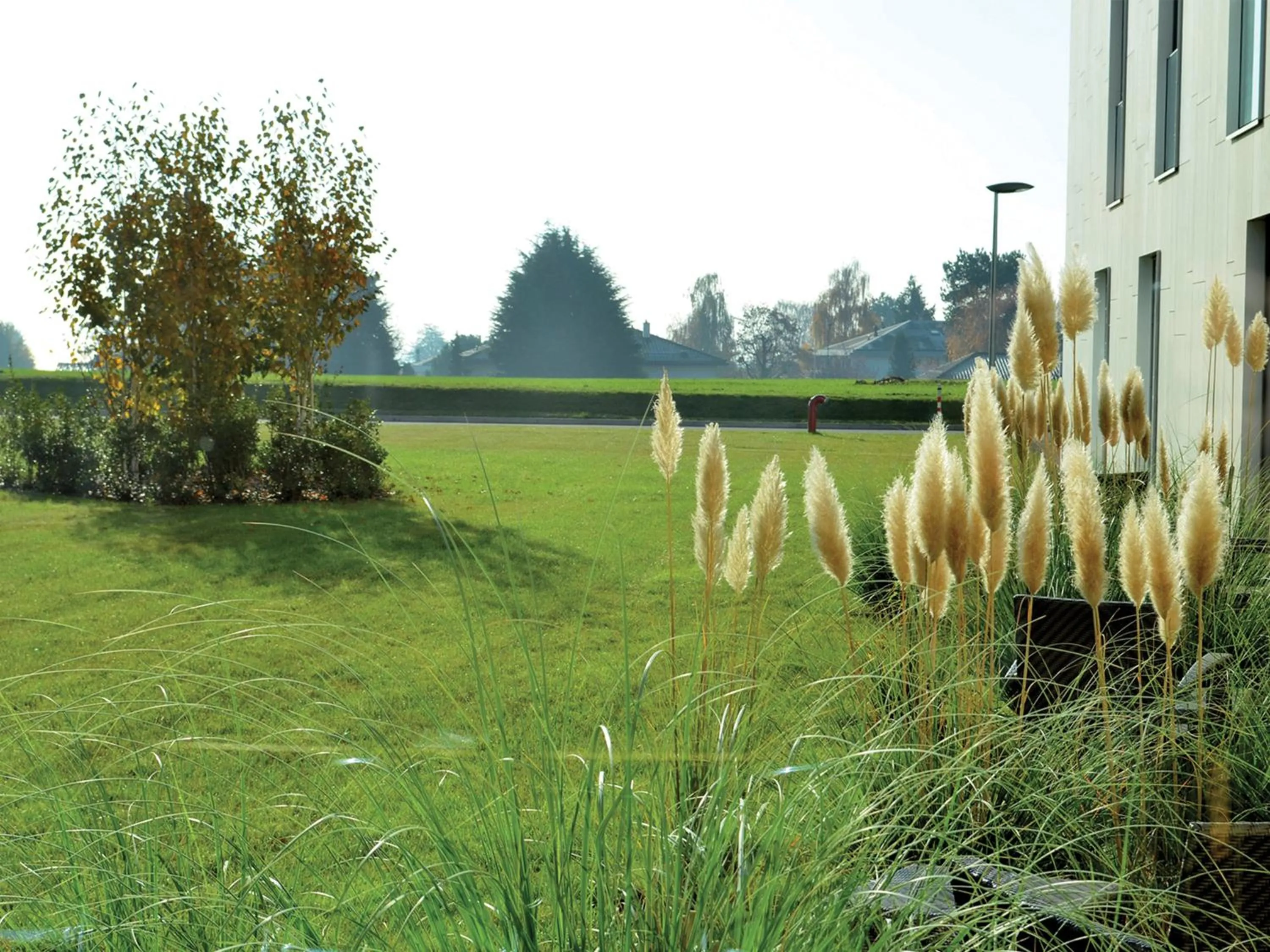 Garden in Starling Hotel Lausanne