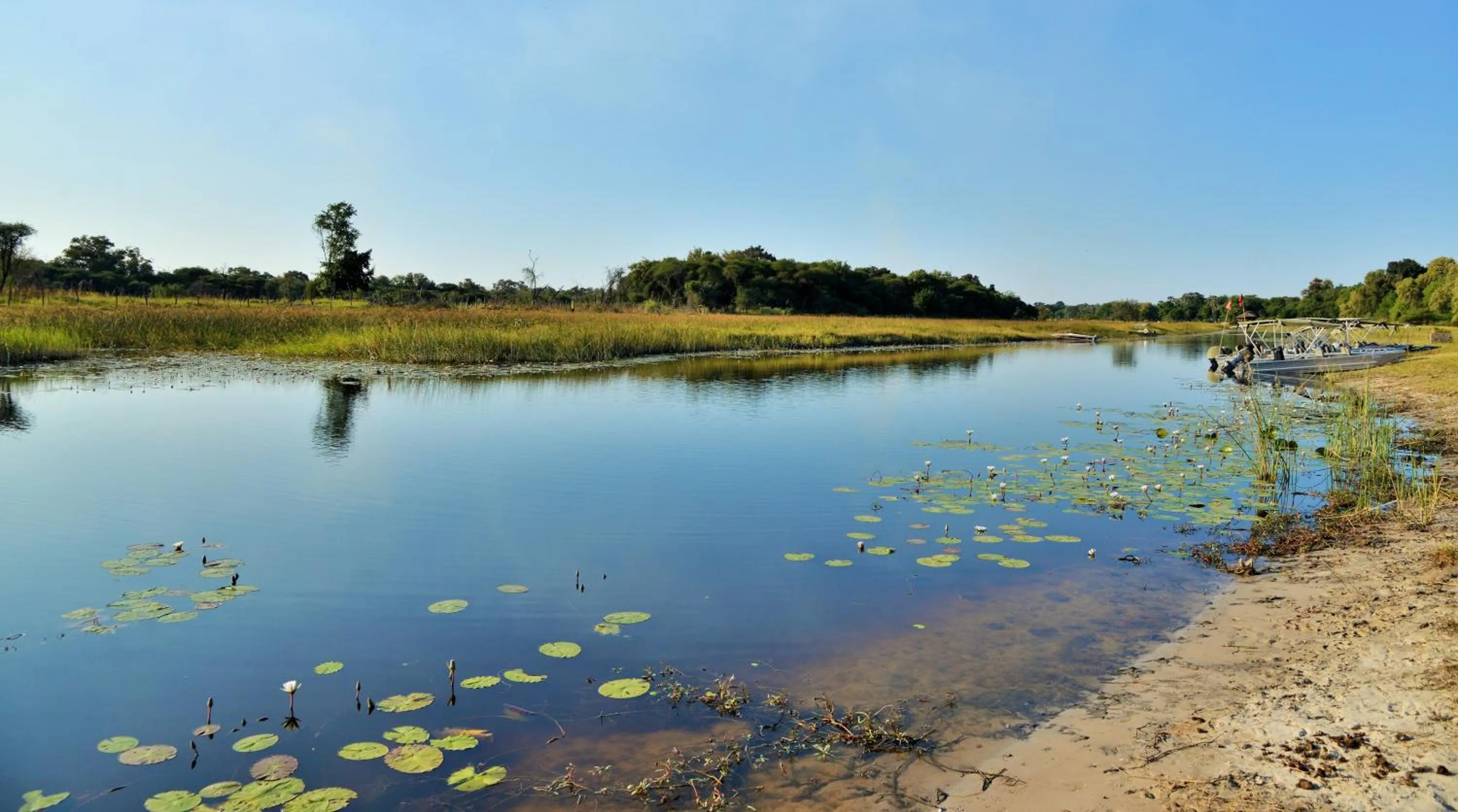 River view in Cresta Maun Hotel