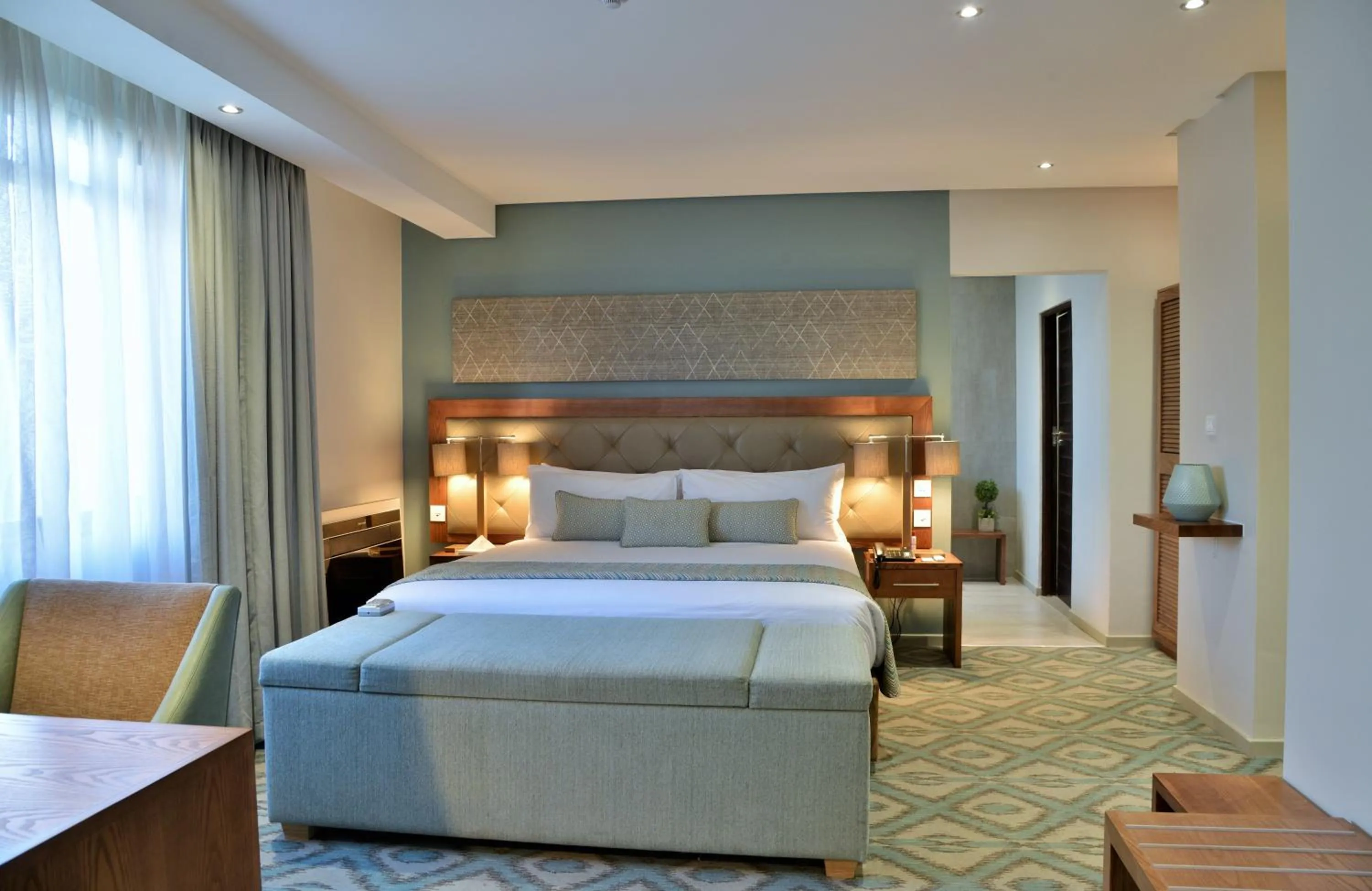 Bedroom, Bed in Cresta Maun Hotel