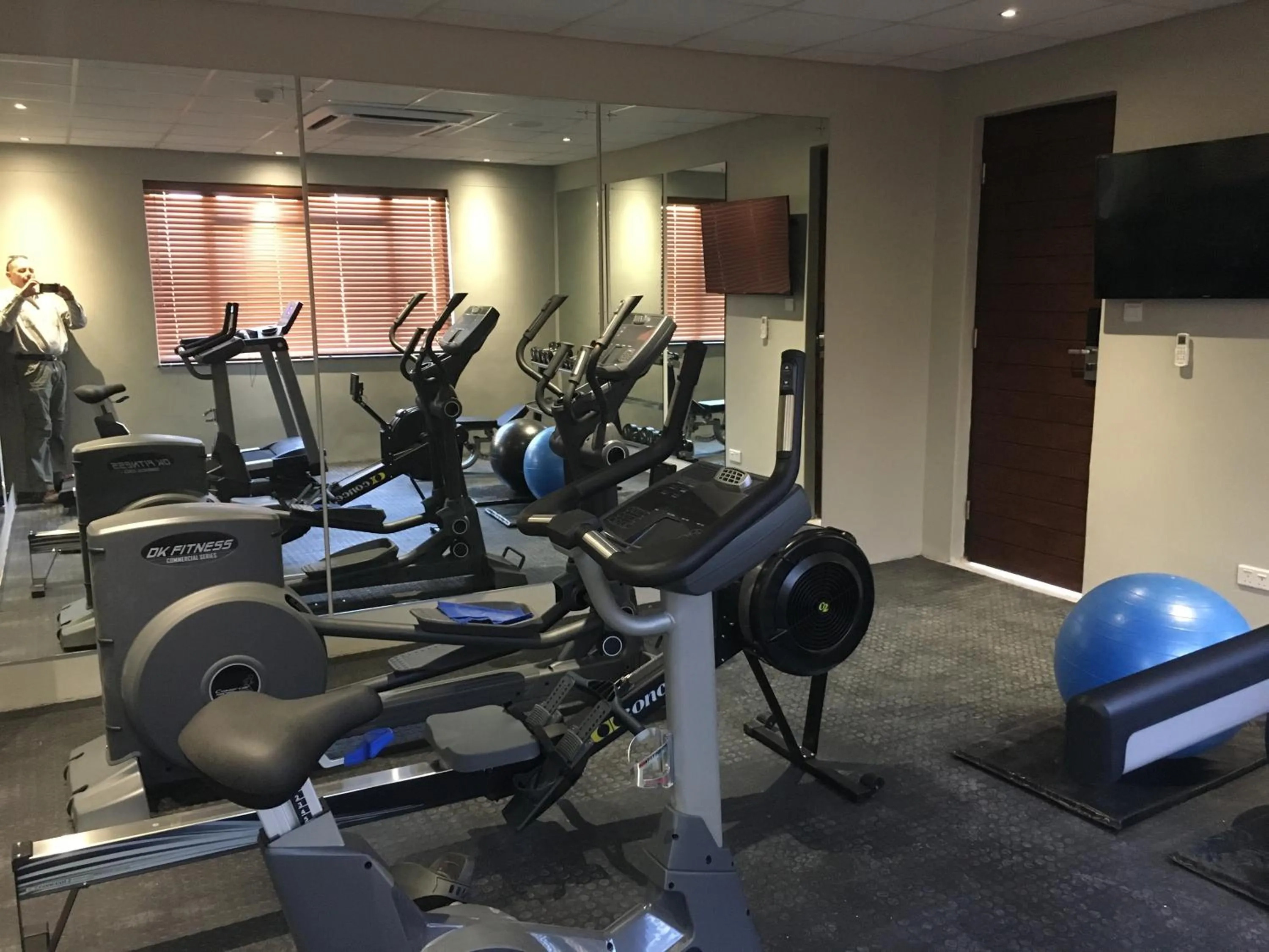 Fitness centre/facilities in Cresta Maun Hotel