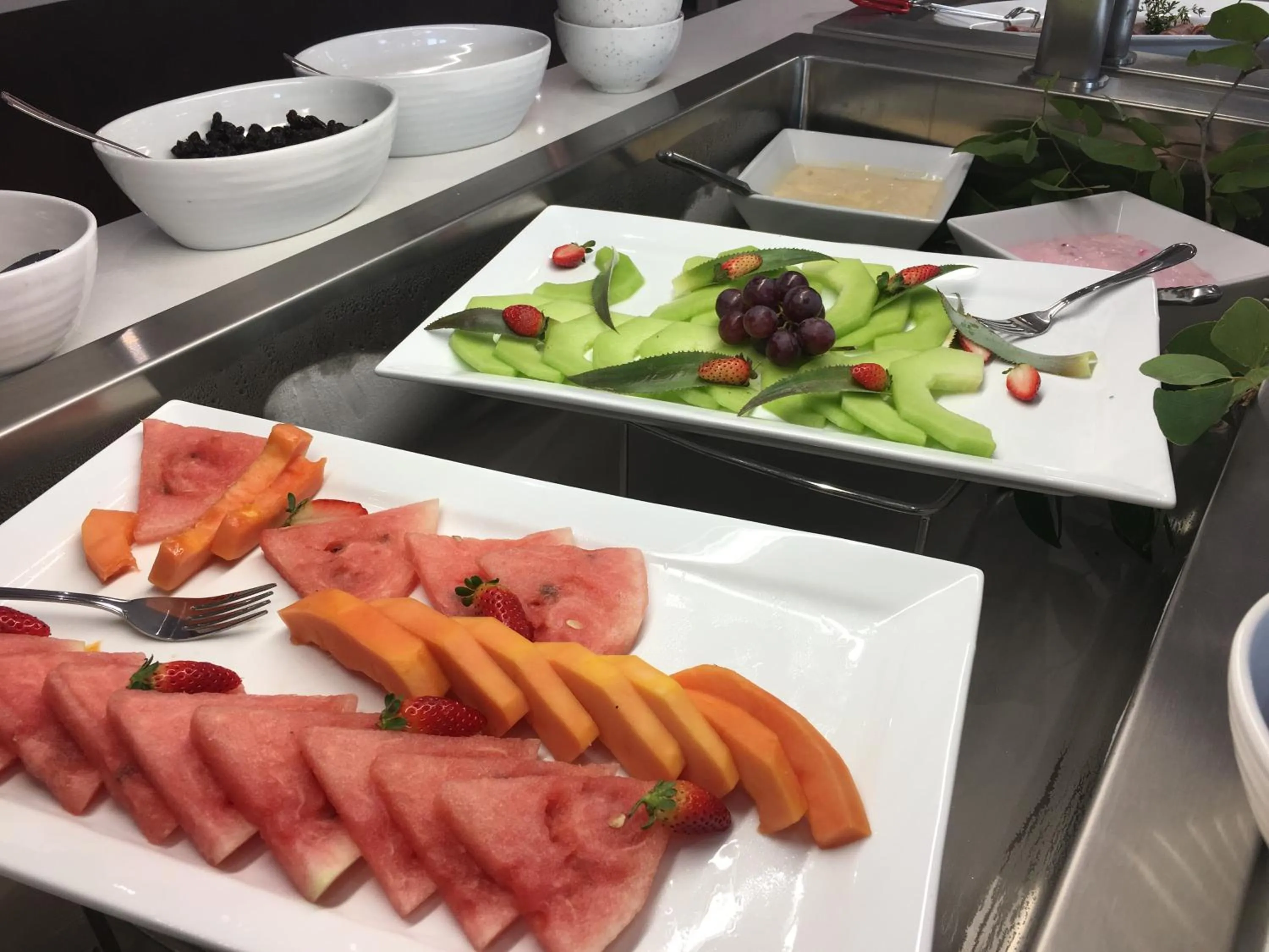 Breakfast in Cresta Maun Hotel