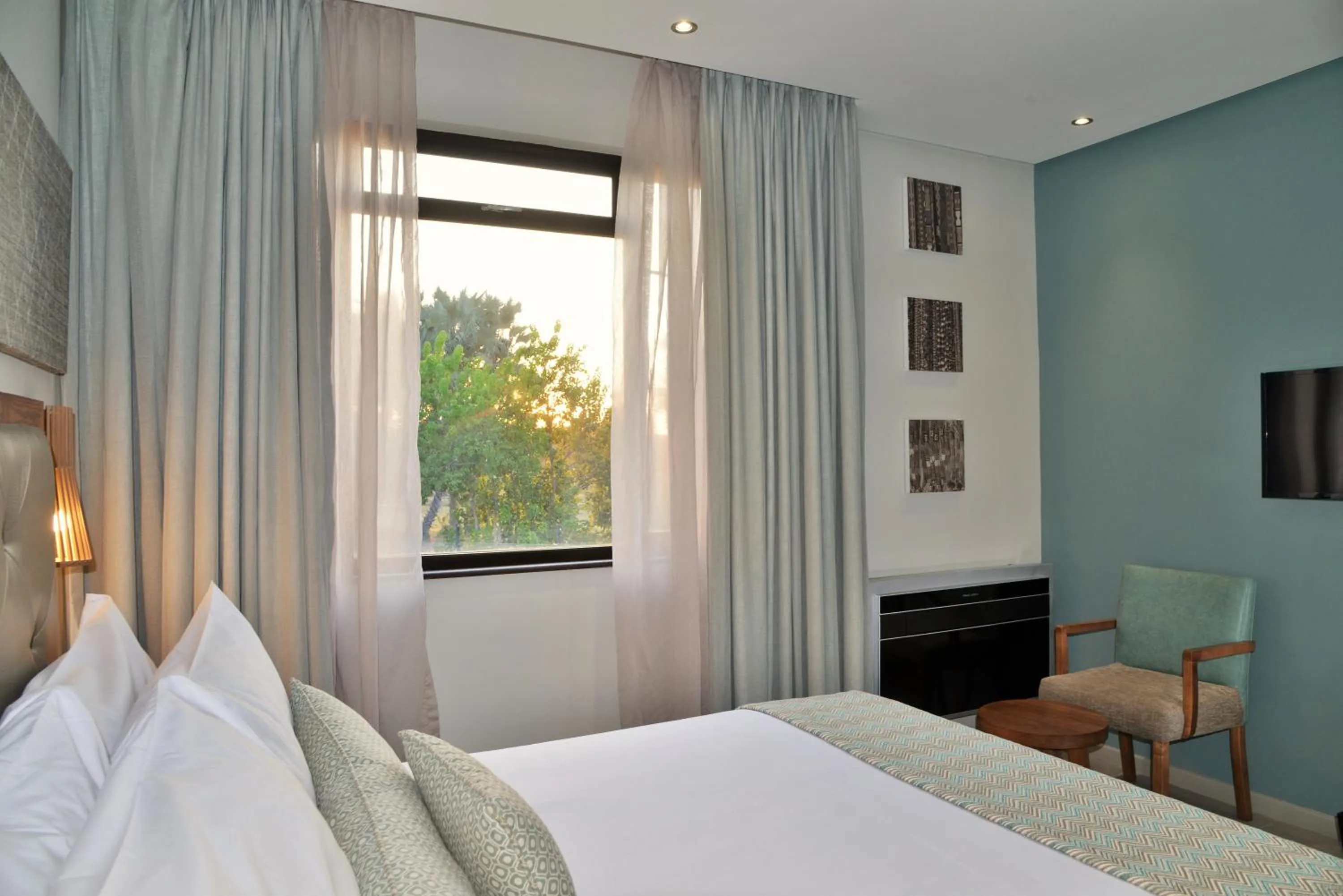 air conditioner, Bed in Cresta Maun Hotel