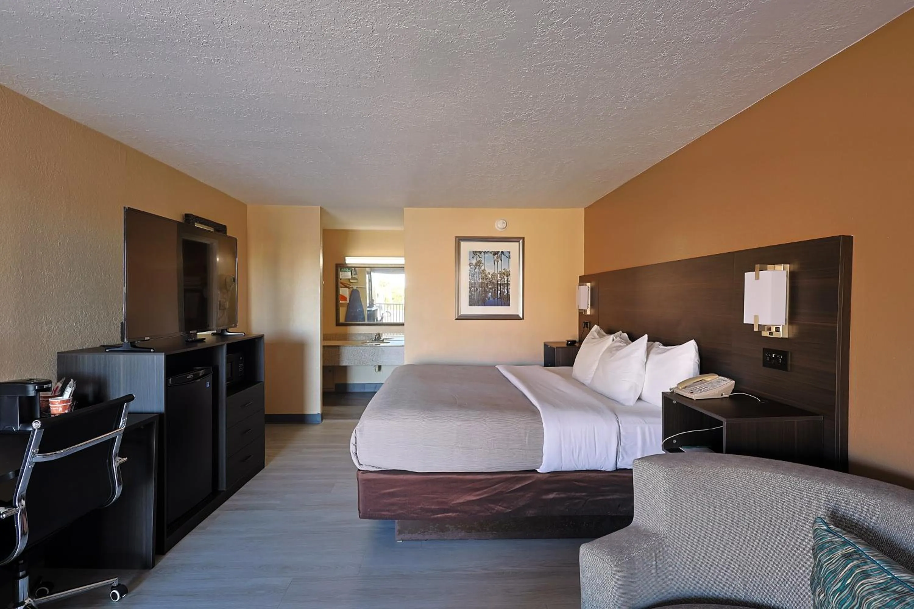 Bed in Quality Inn Kennedy Space Center