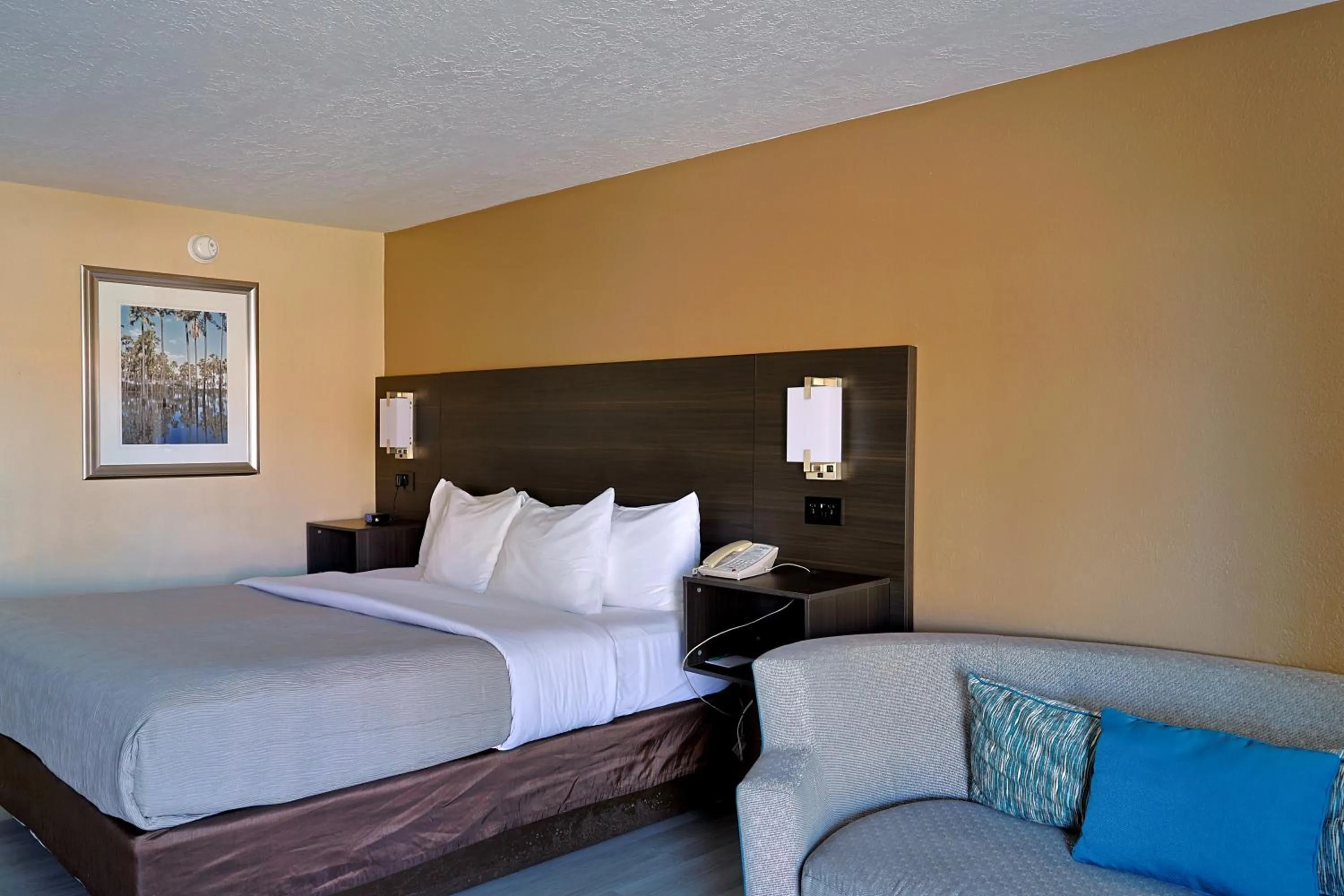 Bed in Quality Inn Kennedy Space Center