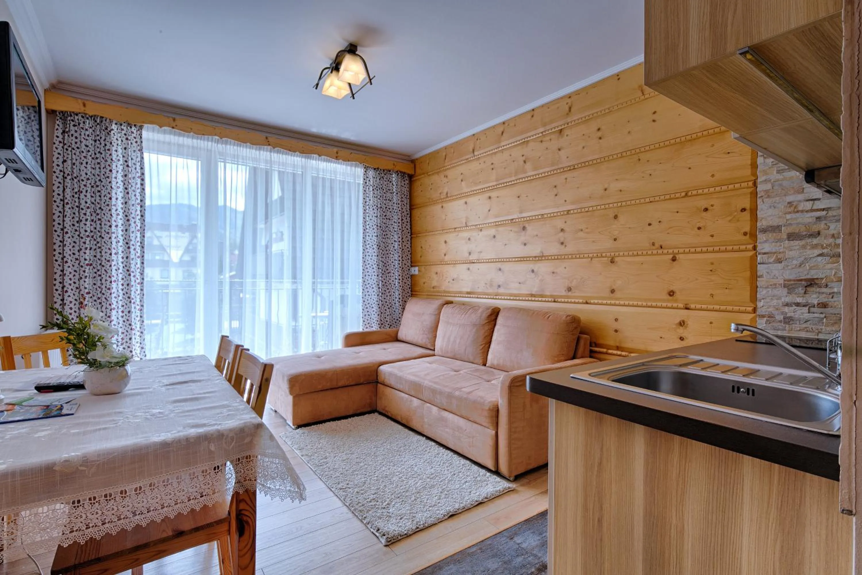 Seating area in Pensjonat Dawidek