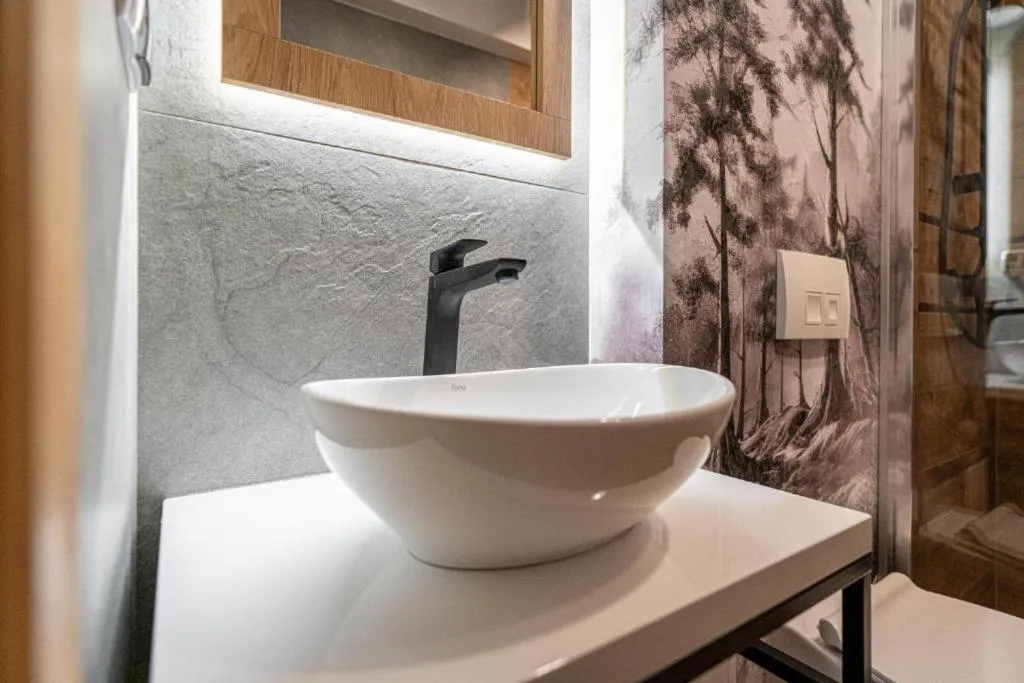 Bathroom in Pensjonat Dawidek